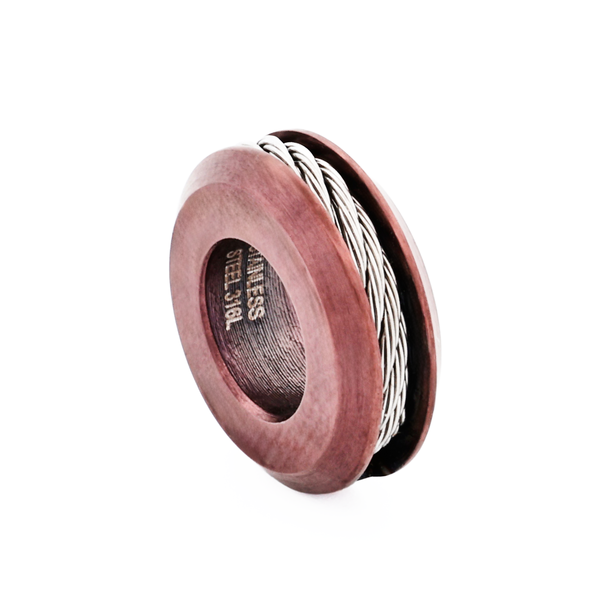 Ion Plated Purple Bead