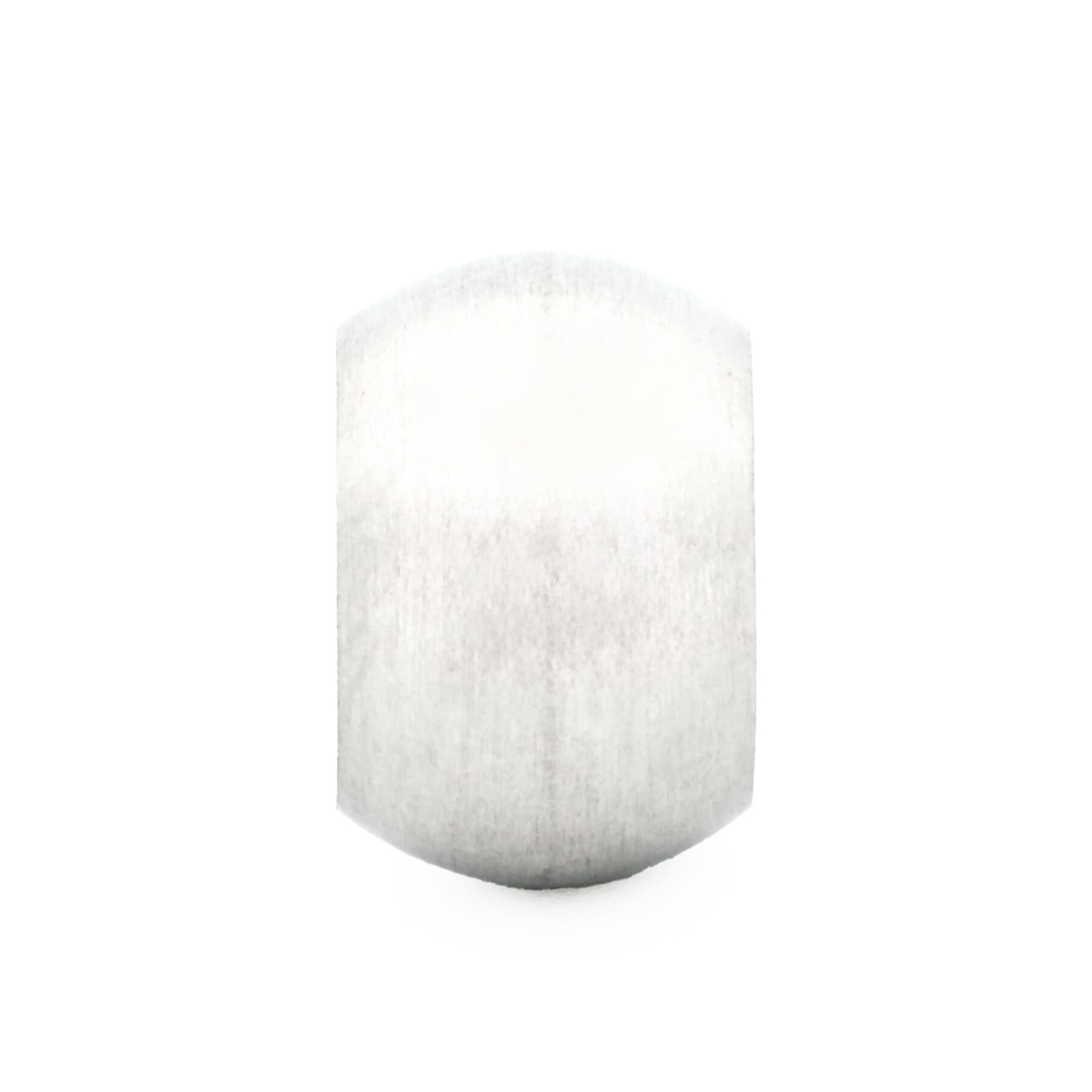 Brushed Stainless Steel Bead