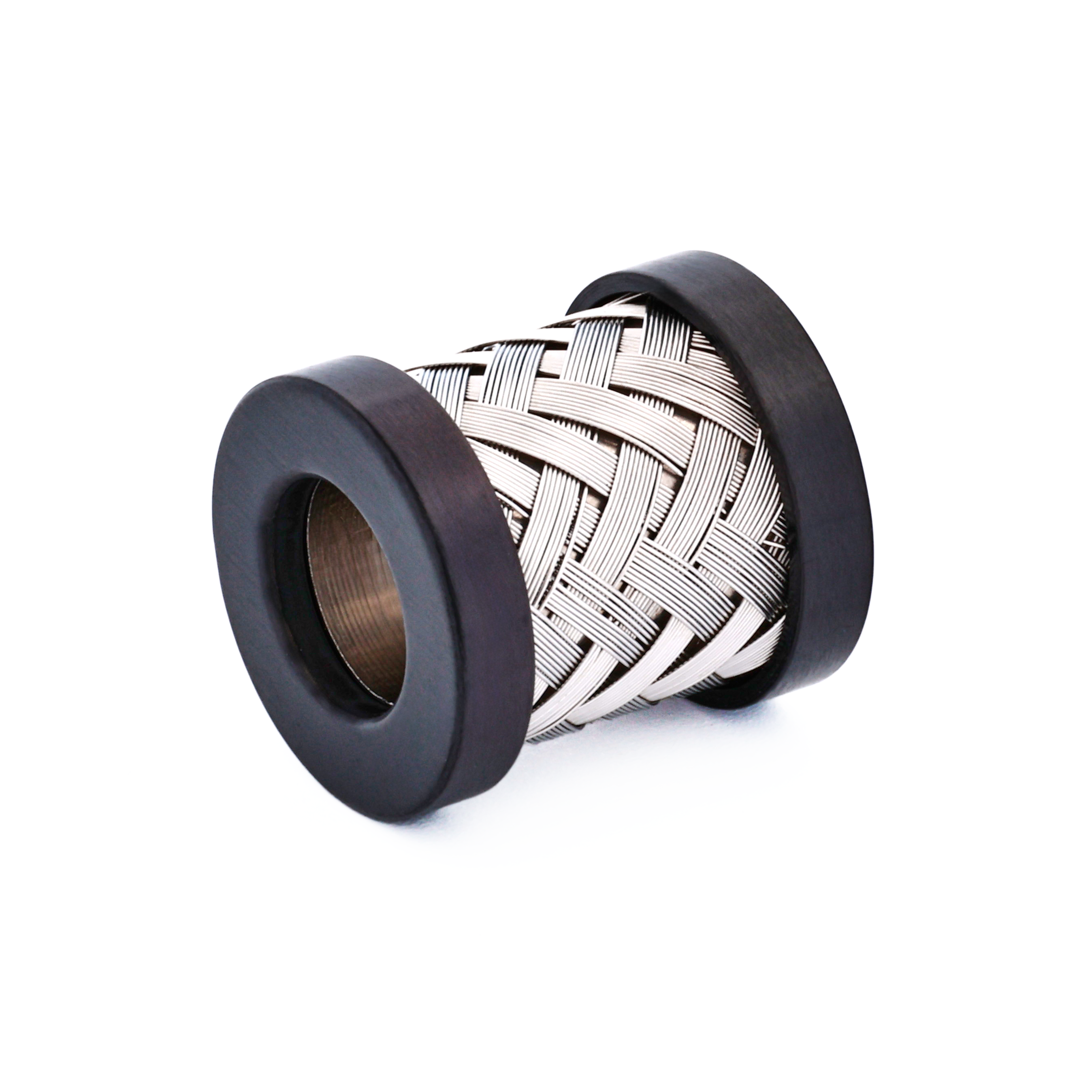 Stainless Steel Ion Plated Black Bead