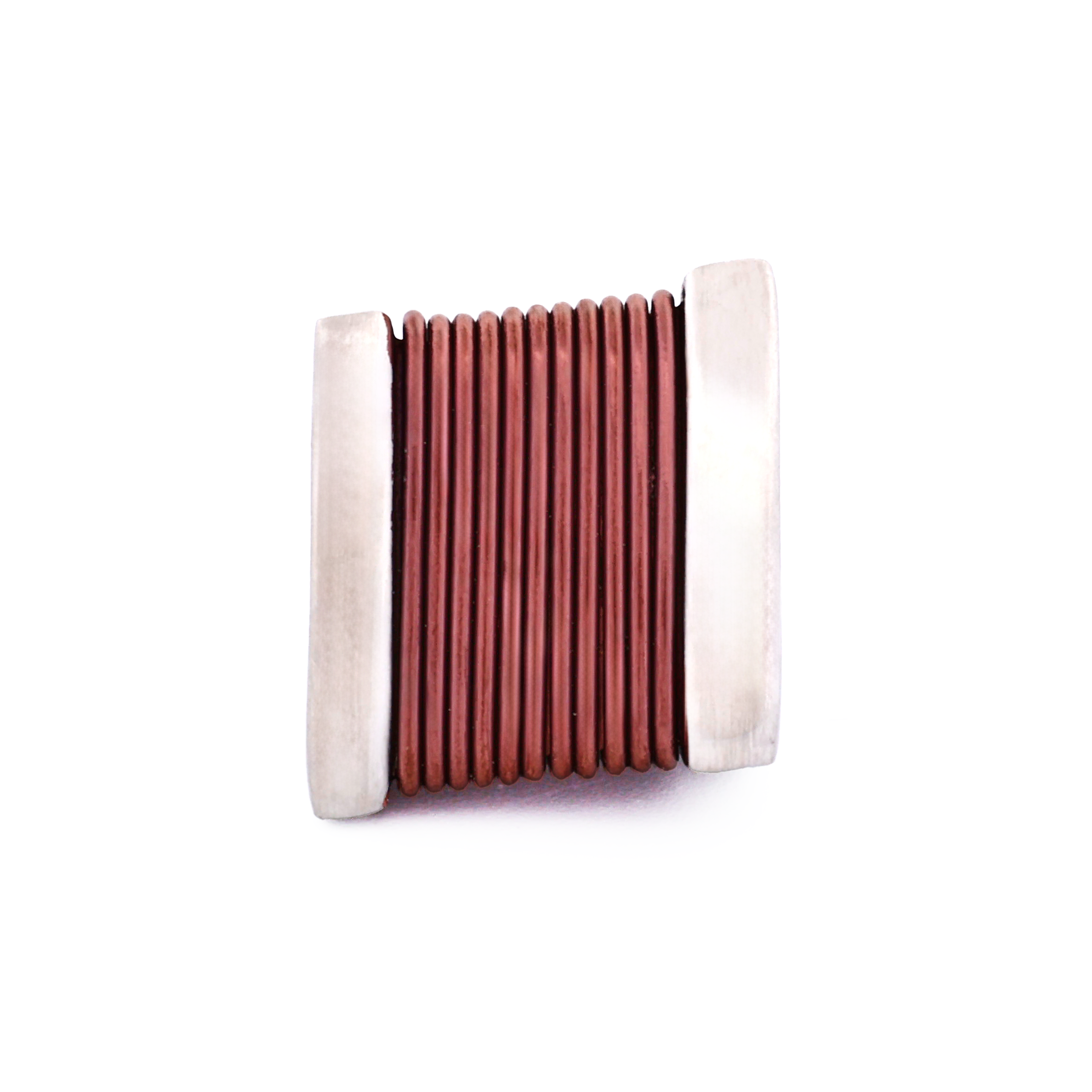 Steel Ion Plated Brown Bead