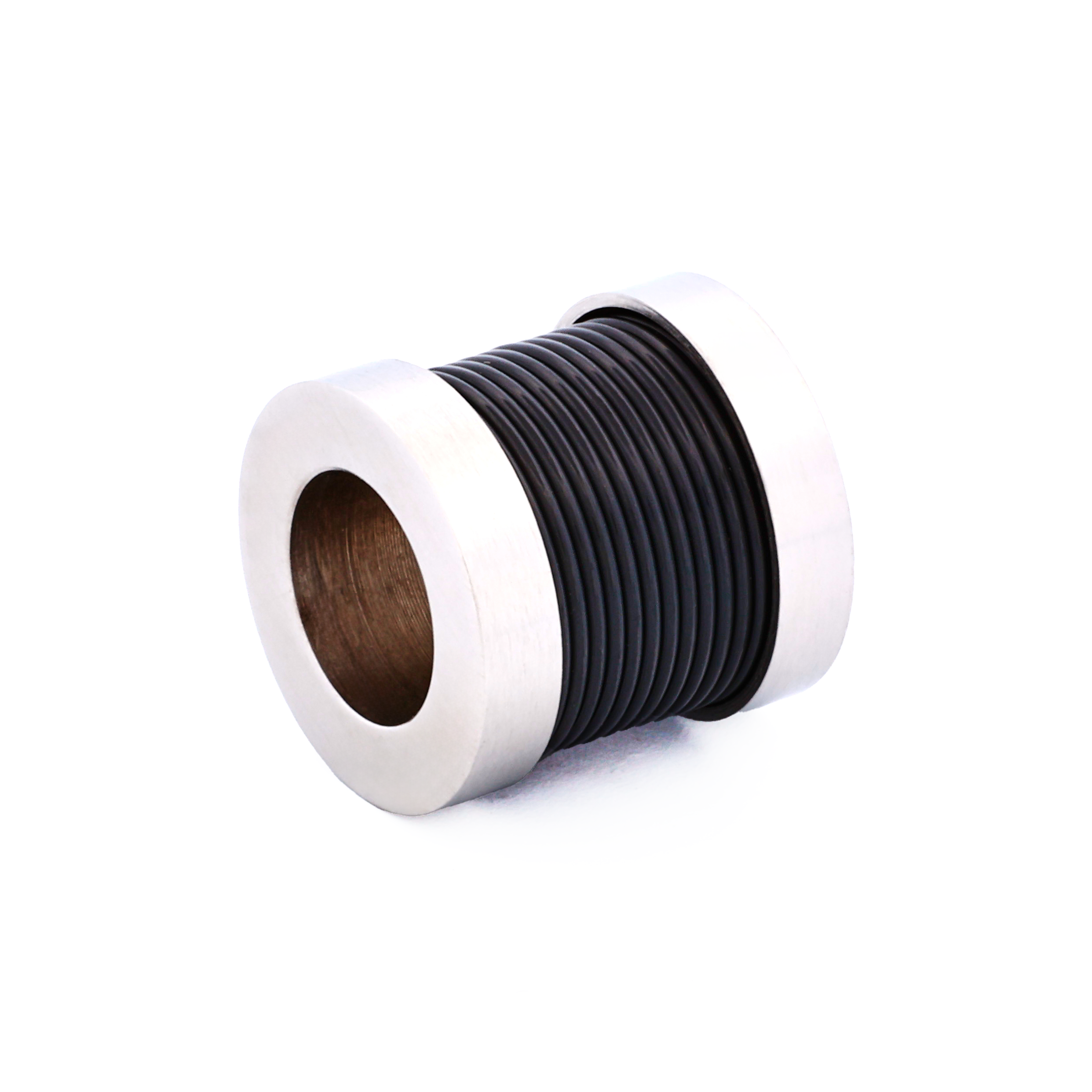 Steel Ion Plated Black Bead