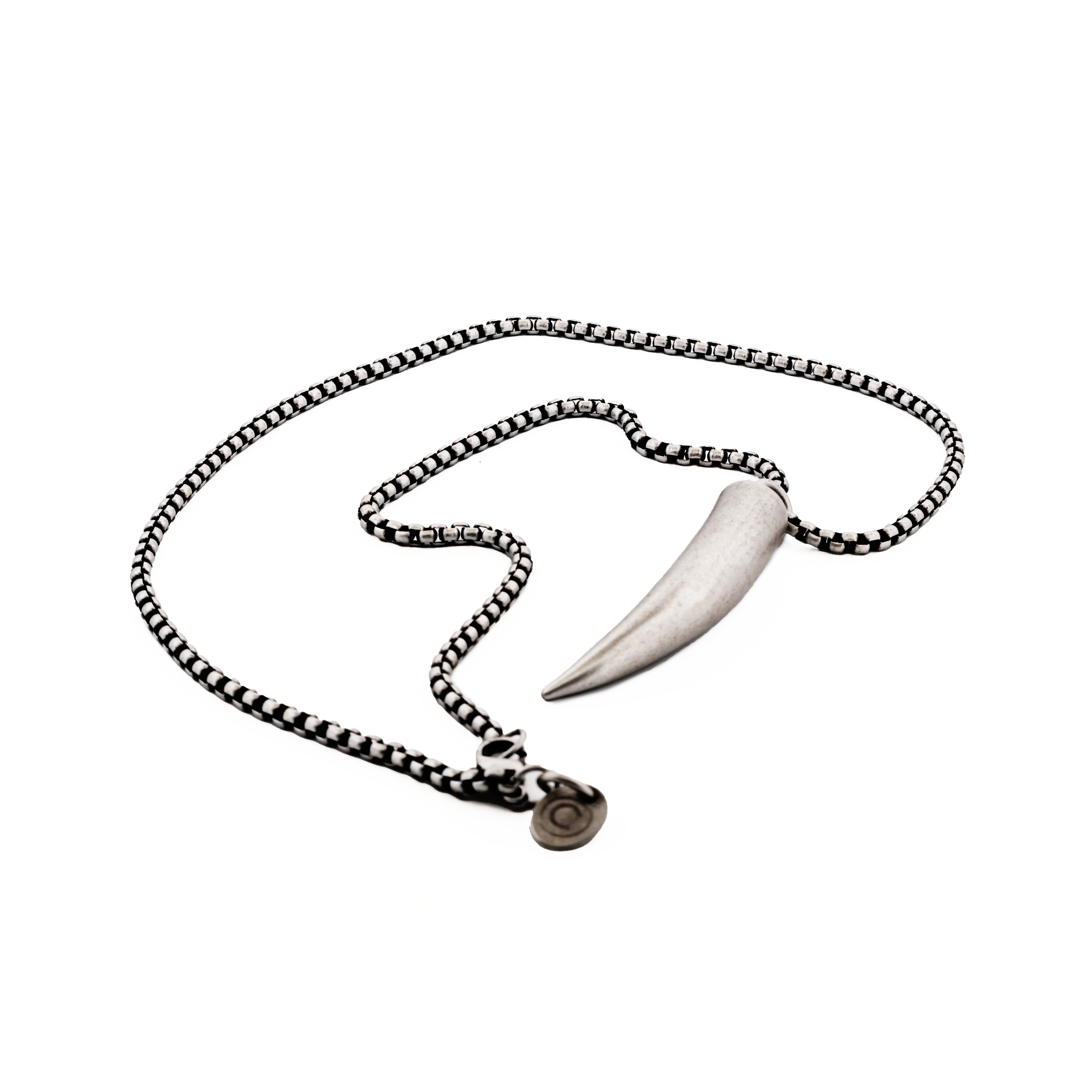 Antique Steel Shark's tooth Pe