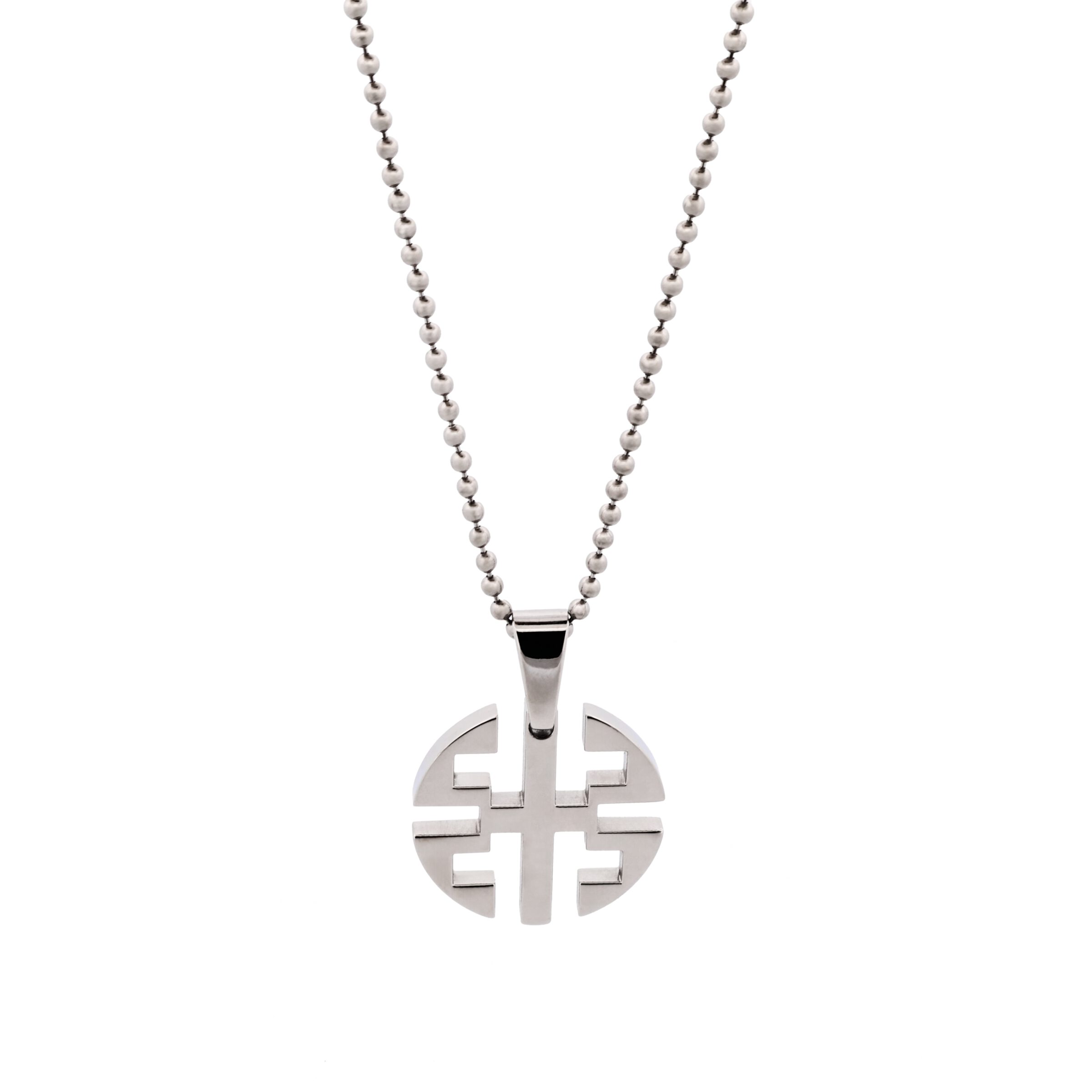 Stainless Steel Chinese Symbol Pendant