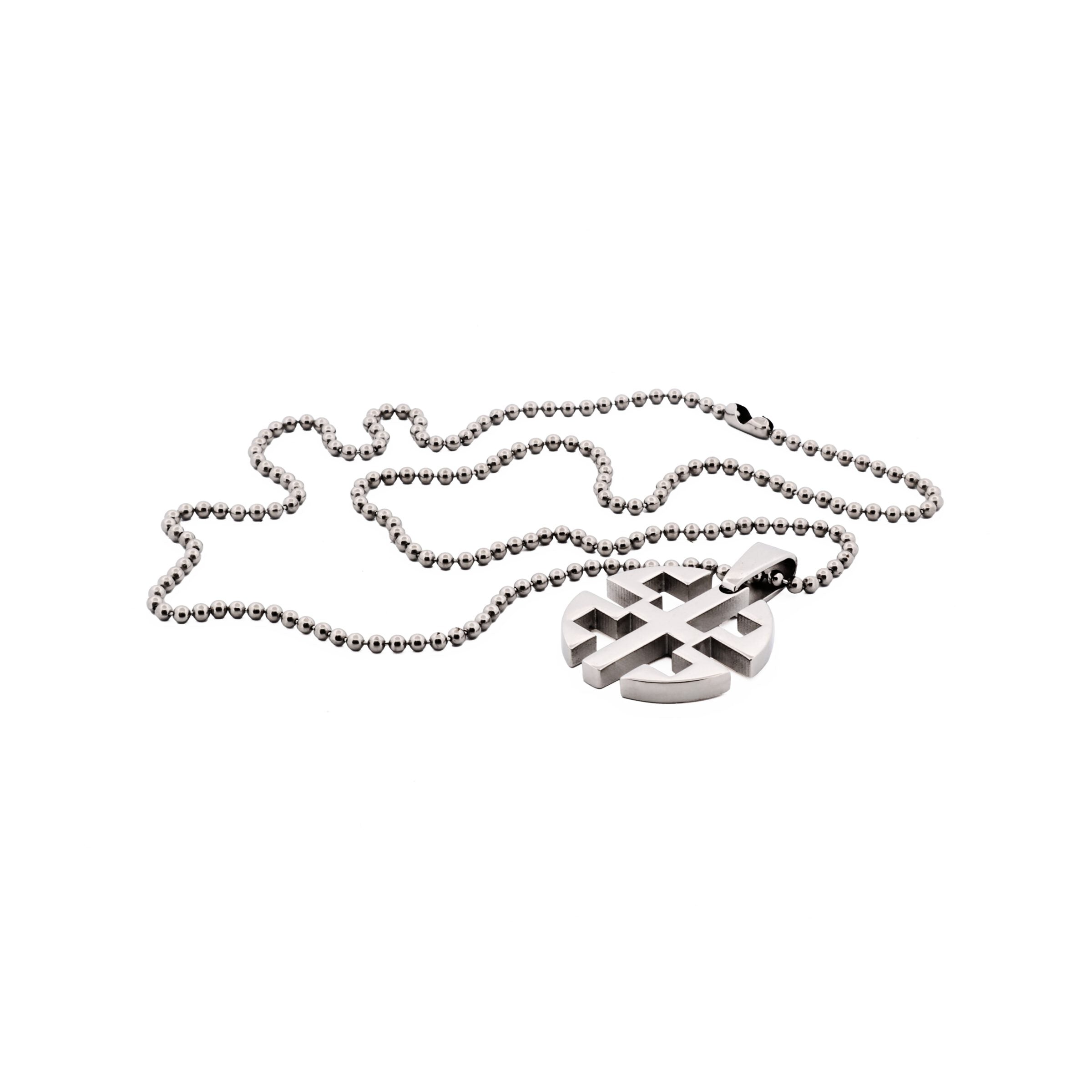 Stainless Steel Chinese Symbol Pendant