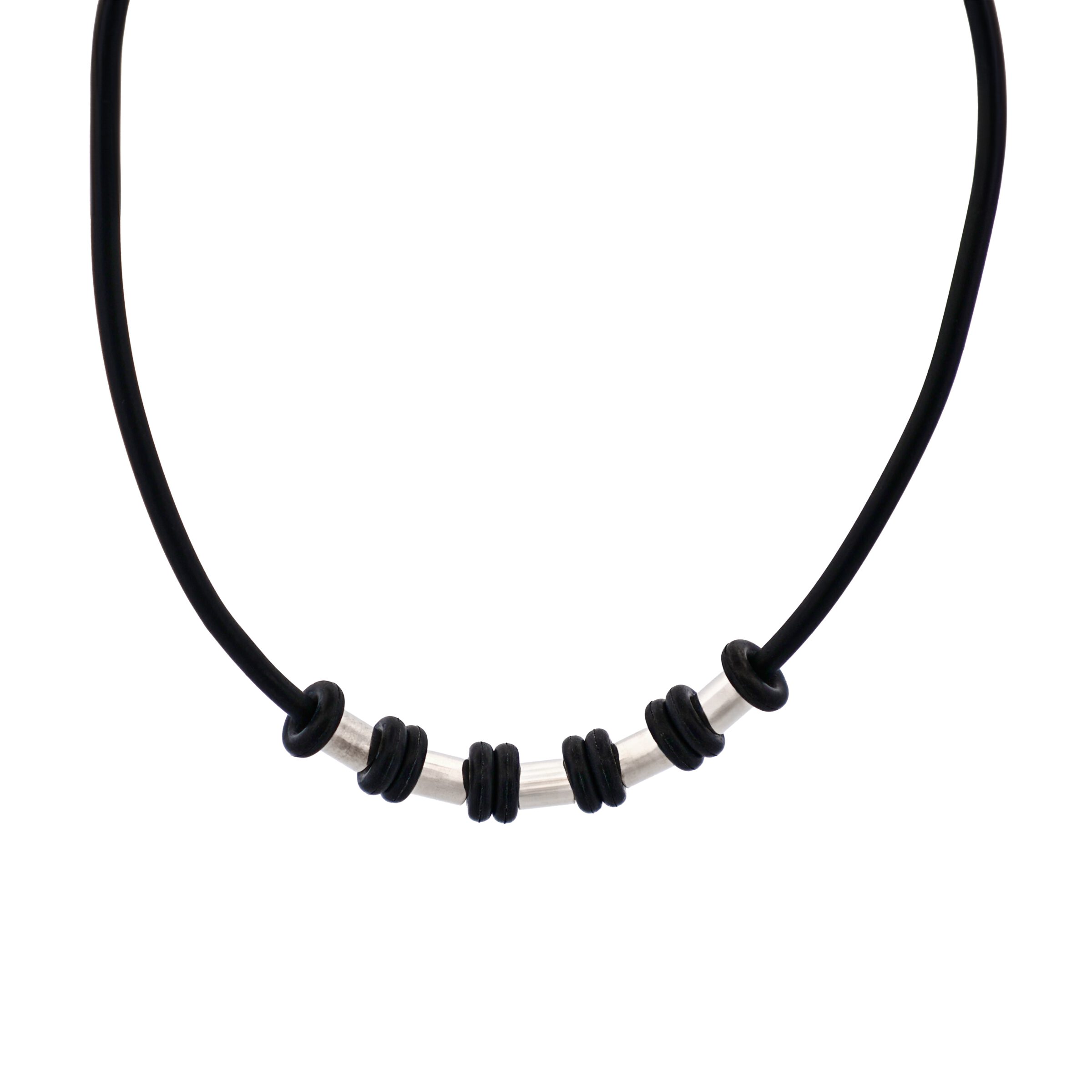 Stainless Steel Rubber Pendant