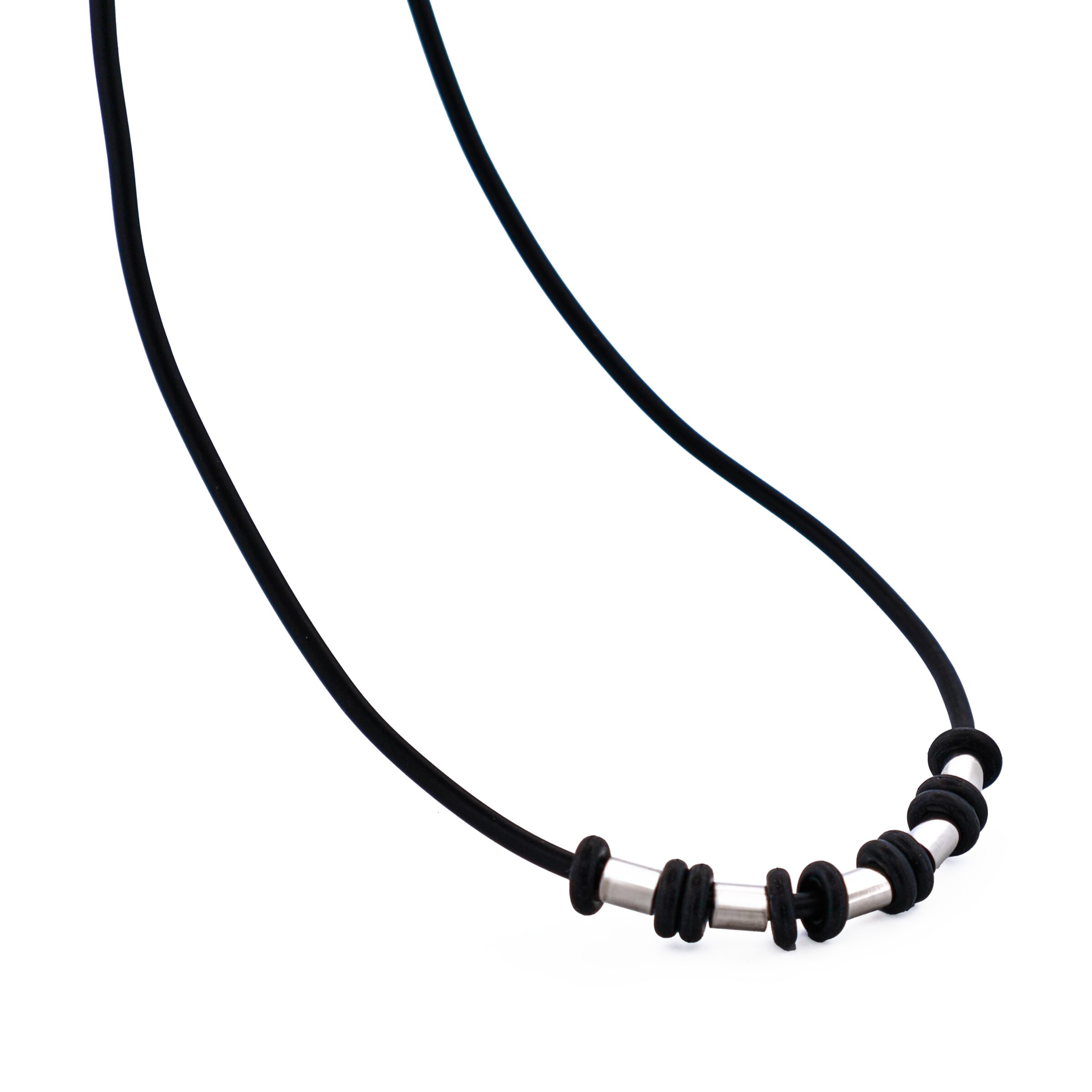 Stainless Steel Rubber Pendant