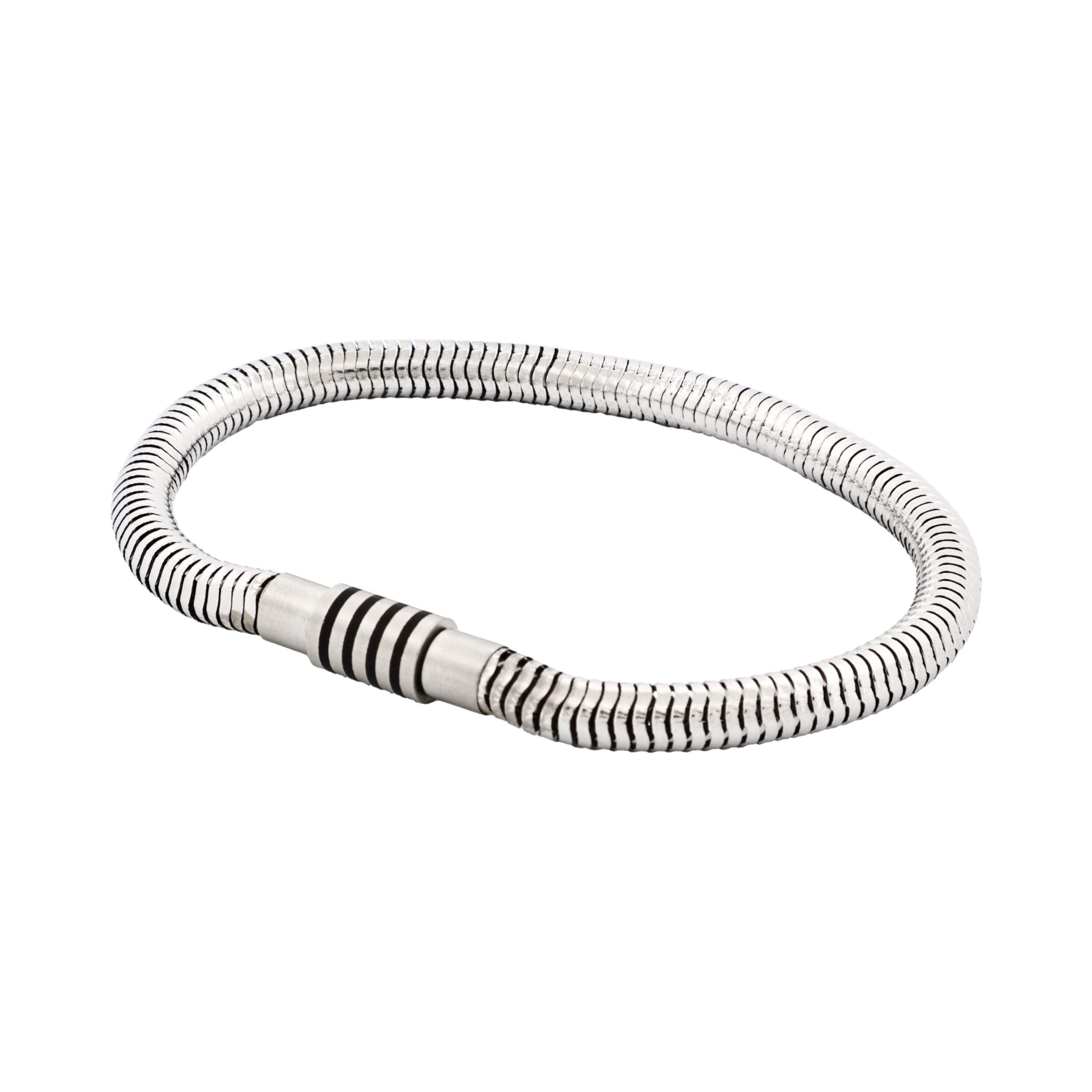 Thick Stainless Steel Snake Chain Bracelet
