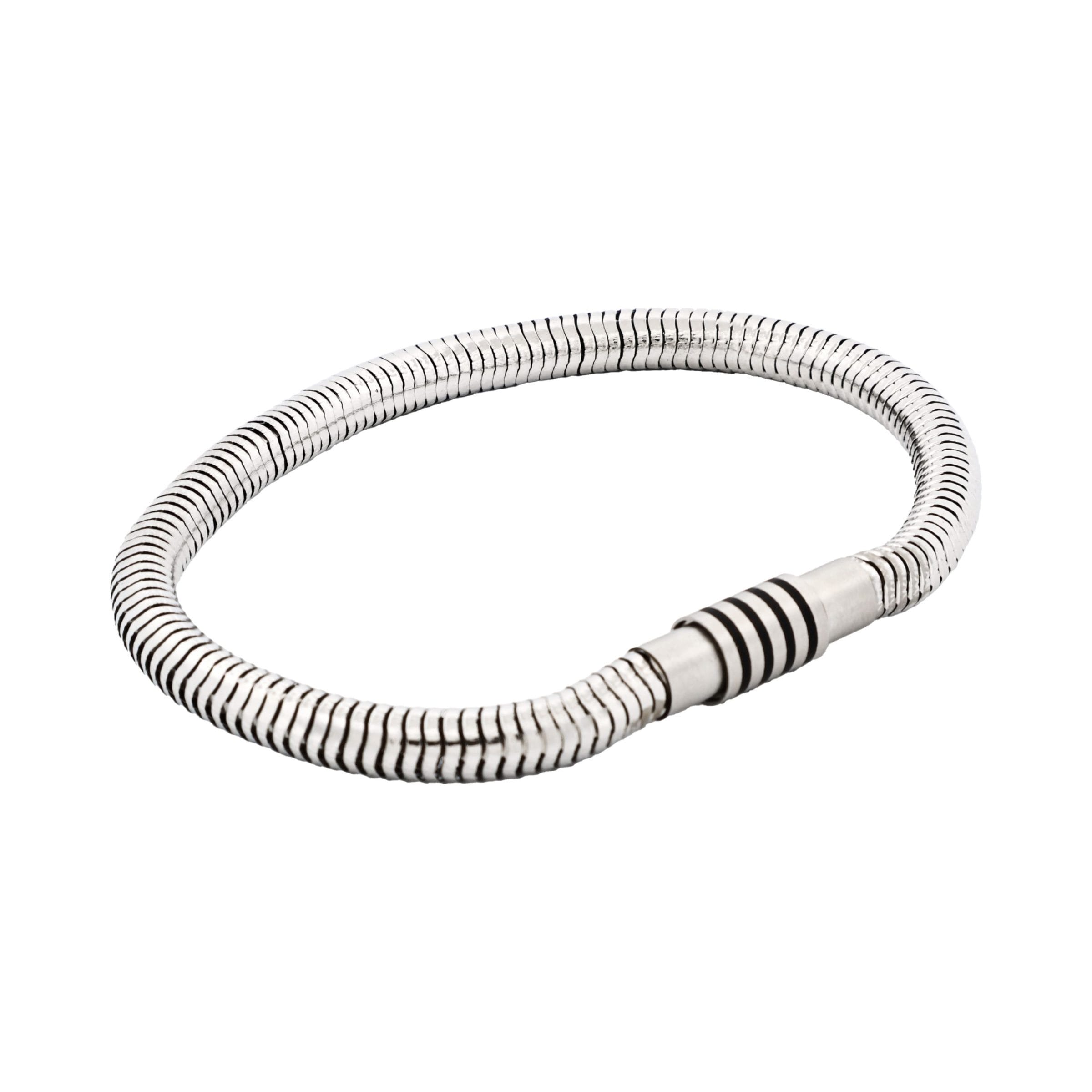 Thick Stainless Steel Snake Chain Bracelet