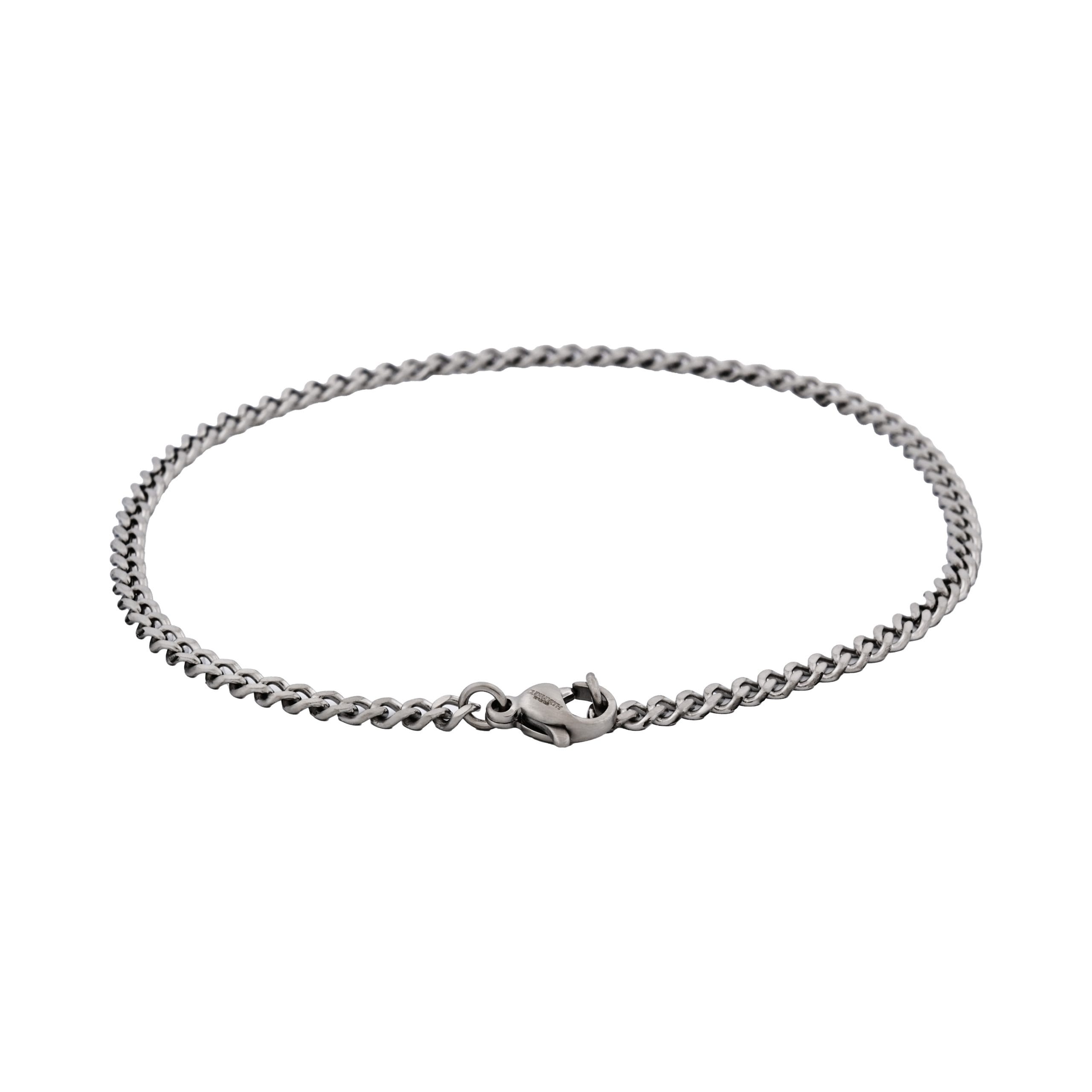 Classic Cuban Link Bracelet Stainless Steel (215 x 3mm)