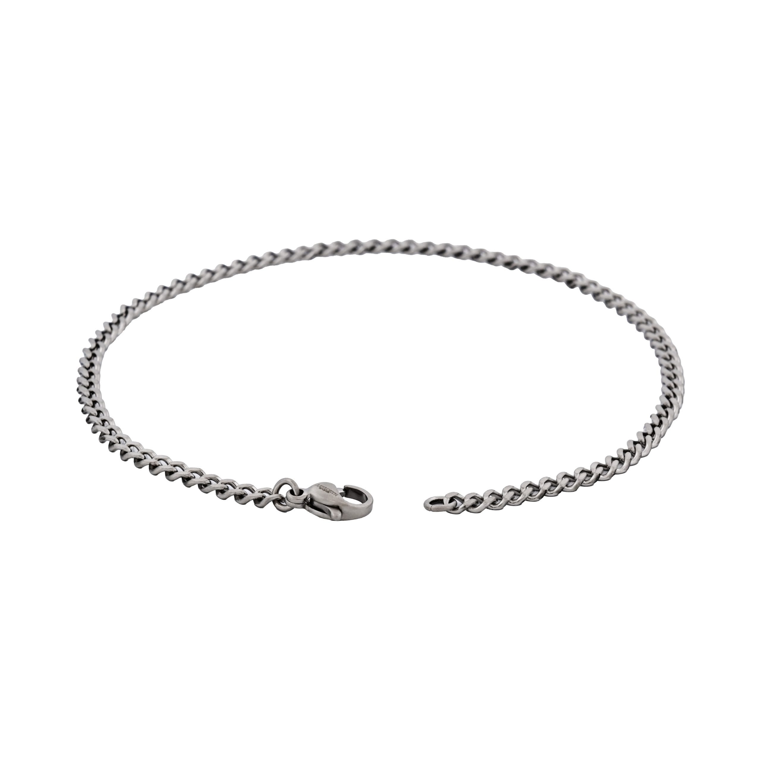 Classic Cuban Link Bracelet Stainless Steel (215 x 3mm)