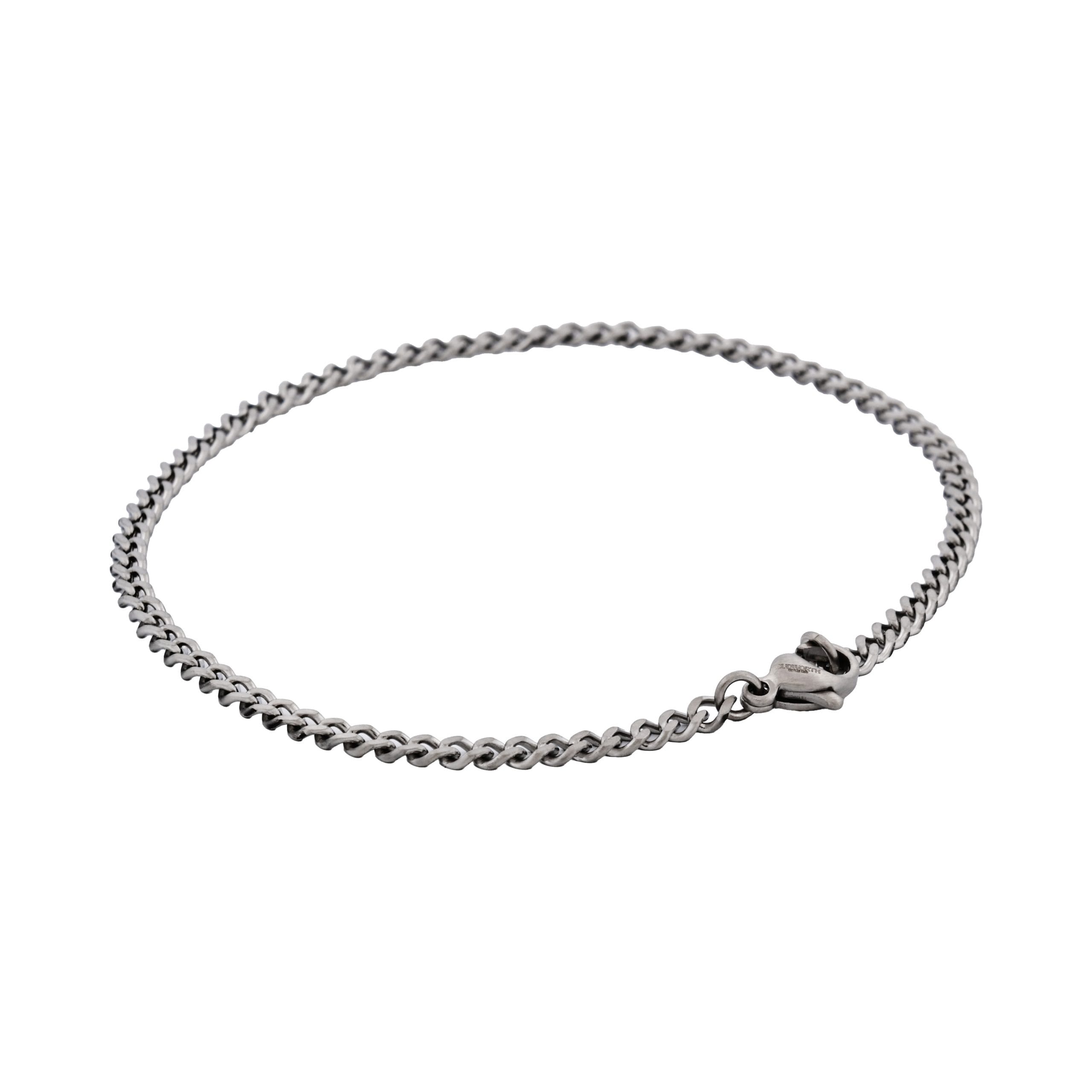 Classic Cuban Link Bracelet Stainless Steel (215 x 3mm)