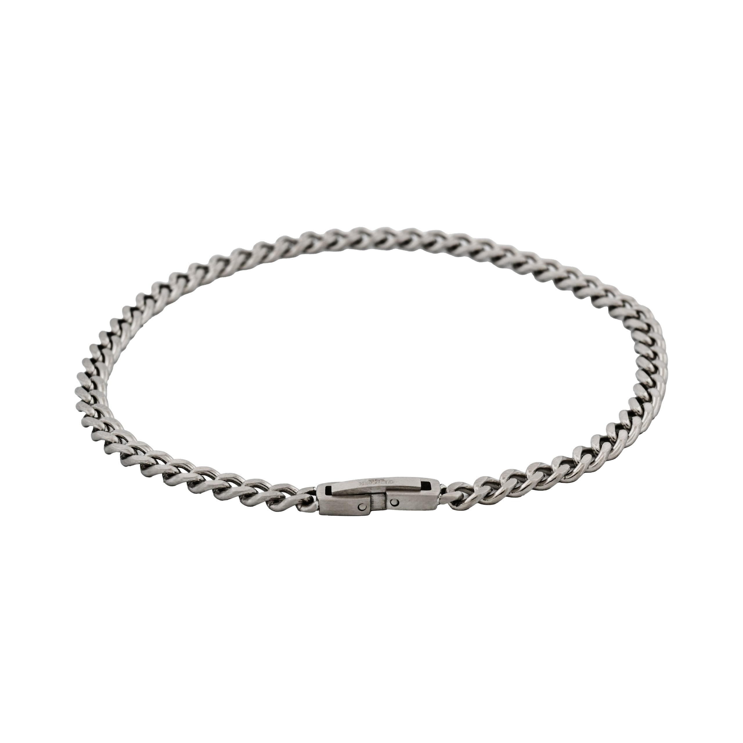 Classic Cuban Link Bracelet Stainless Steel (215 x 4mm)