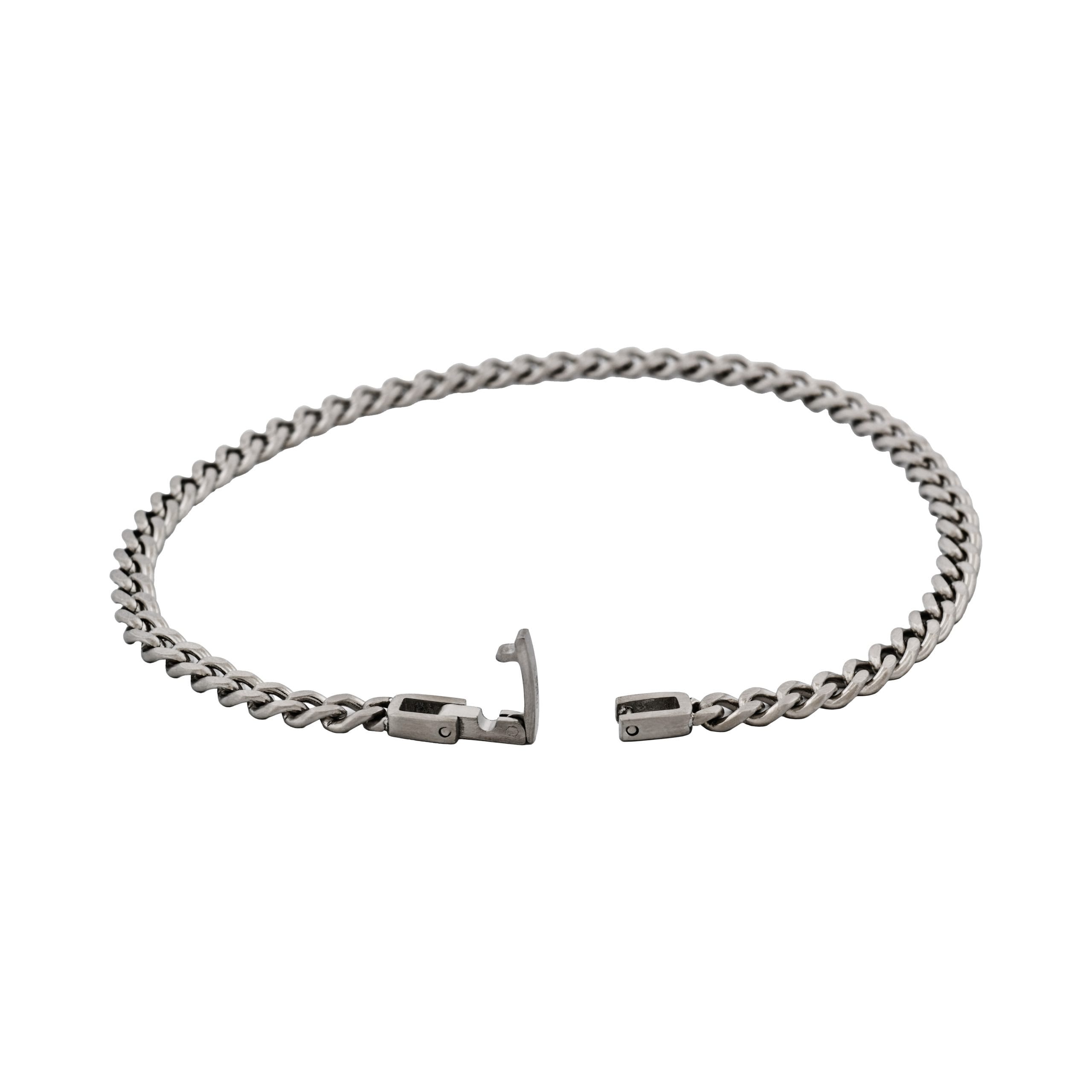 Classic Cuban Link Bracelet Stainless Steel (215 x 4mm)