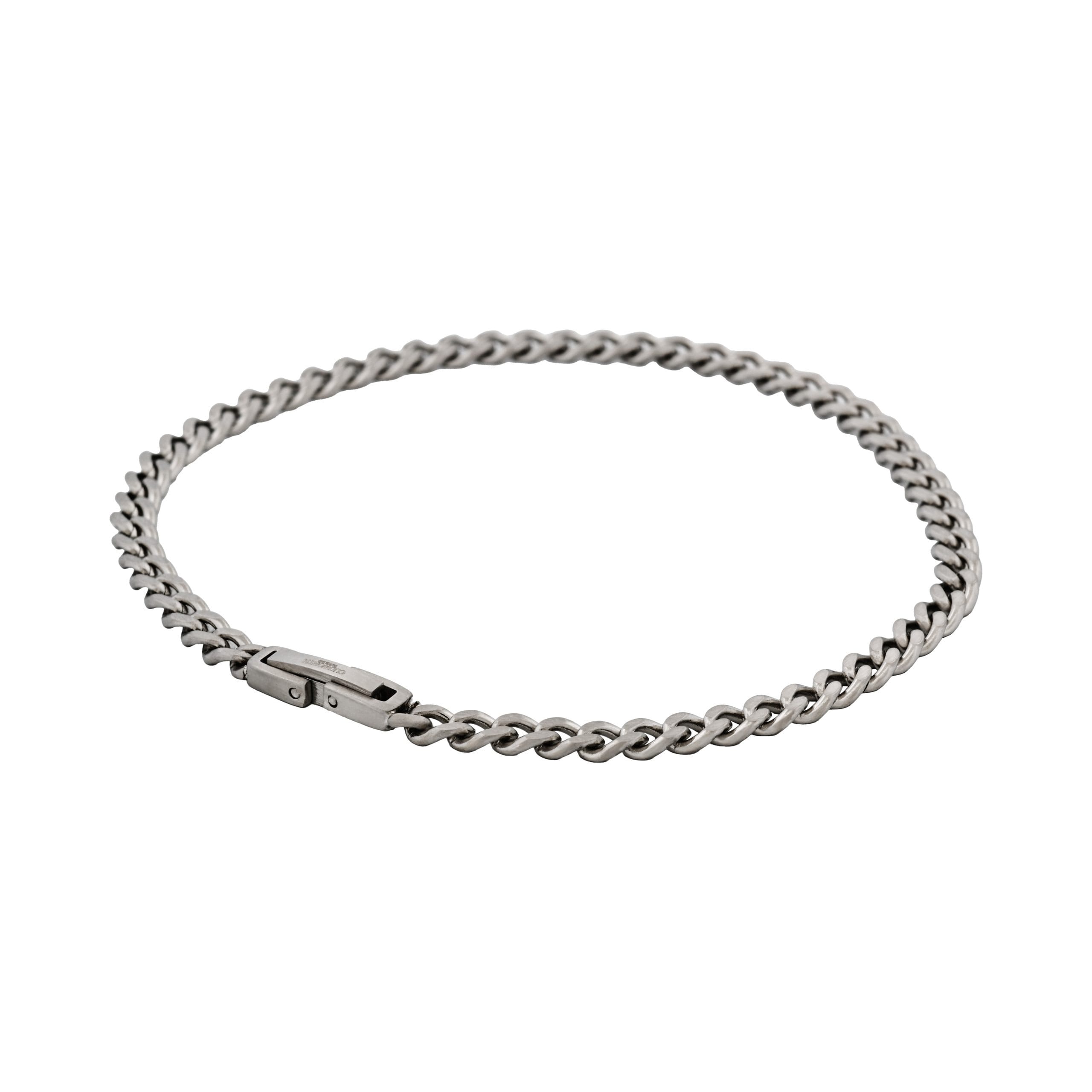 Classic Cuban Link Bracelet Stainless Steel (215 x 4mm)