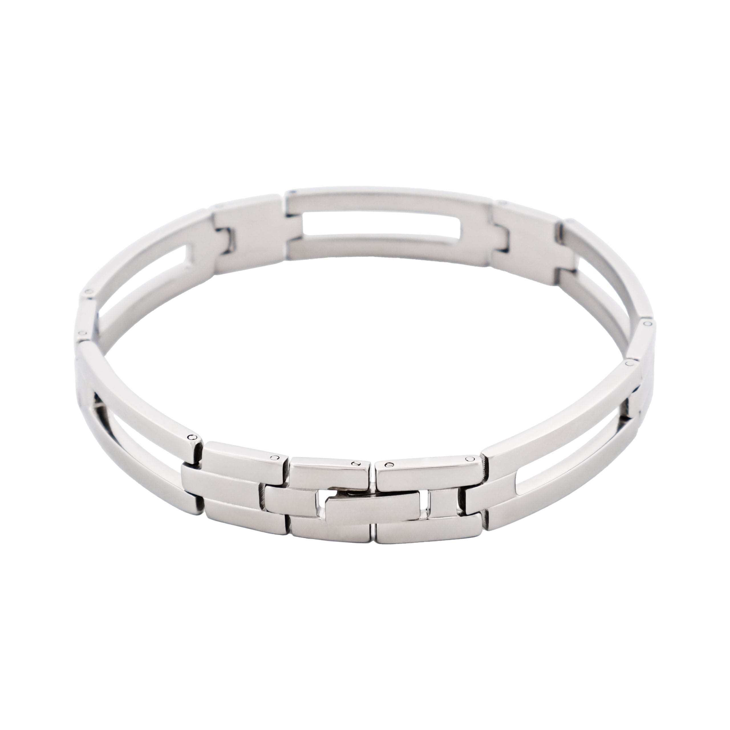 Polished Stainless Steel Bracelet