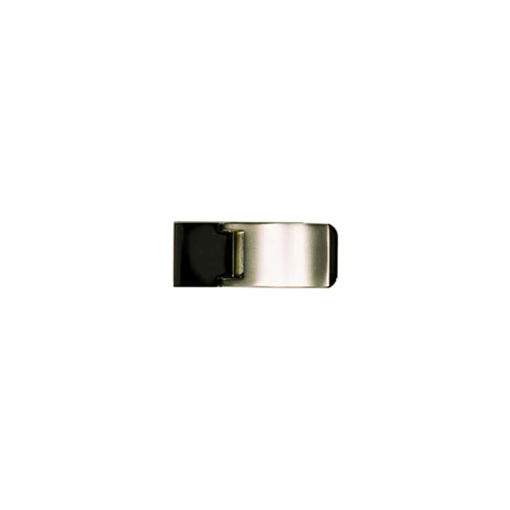 Brushed Rhodium Plated Money Clip