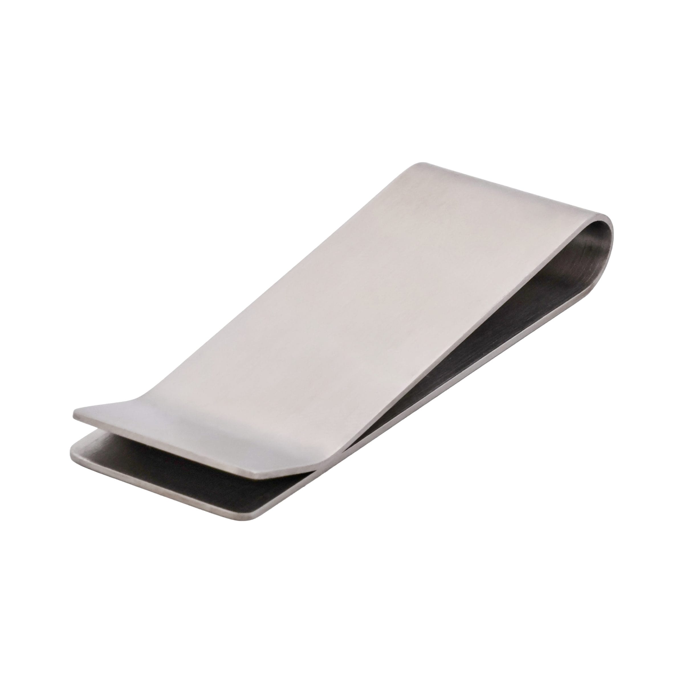 Brushed Stainless Steel Money Clip