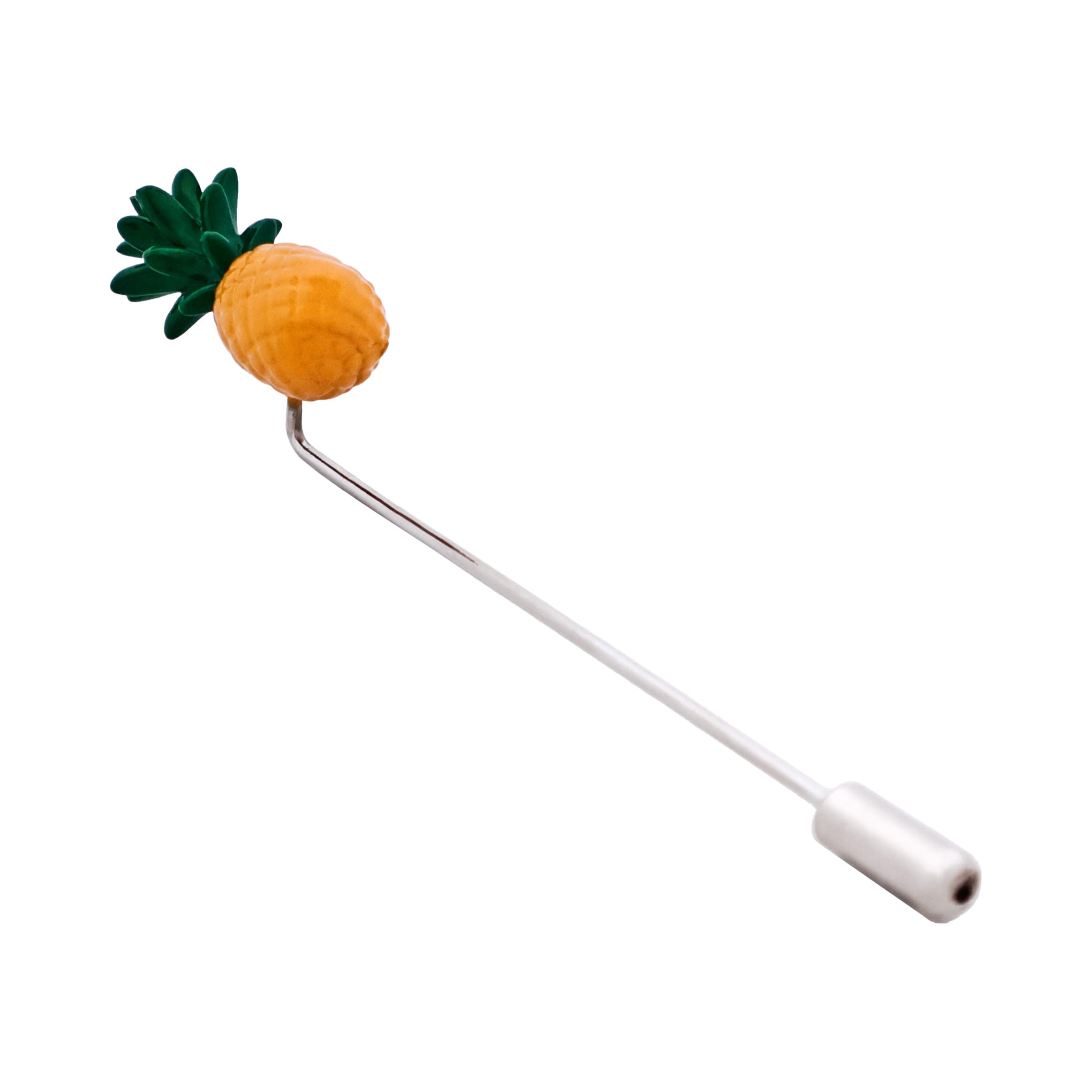Coloured Pineapple Lapel Pin