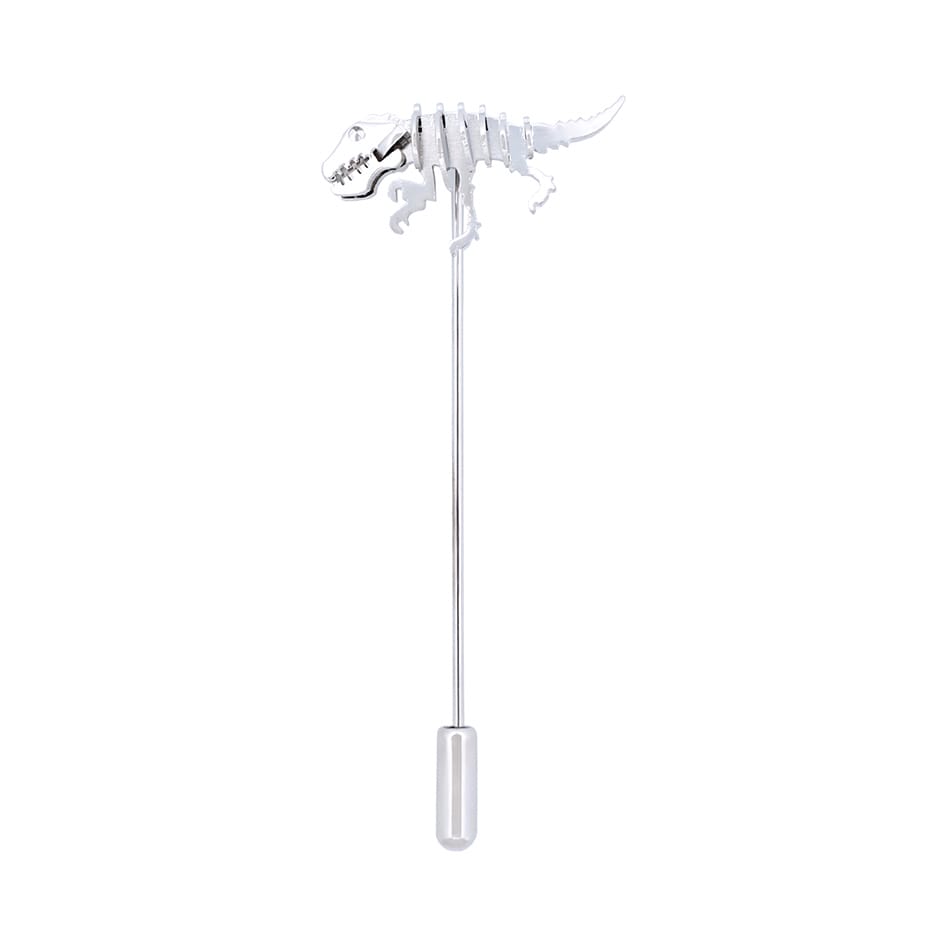 T-Rex Skeleton Lapel Pin