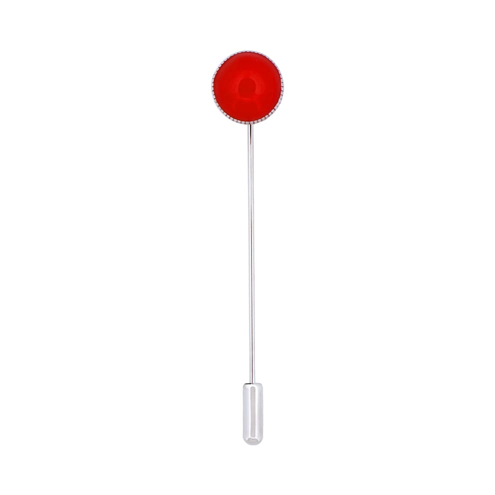Cricket Ball Lapel Pin