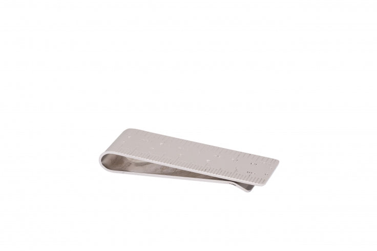 Stainless Steel Ruler Money Clip