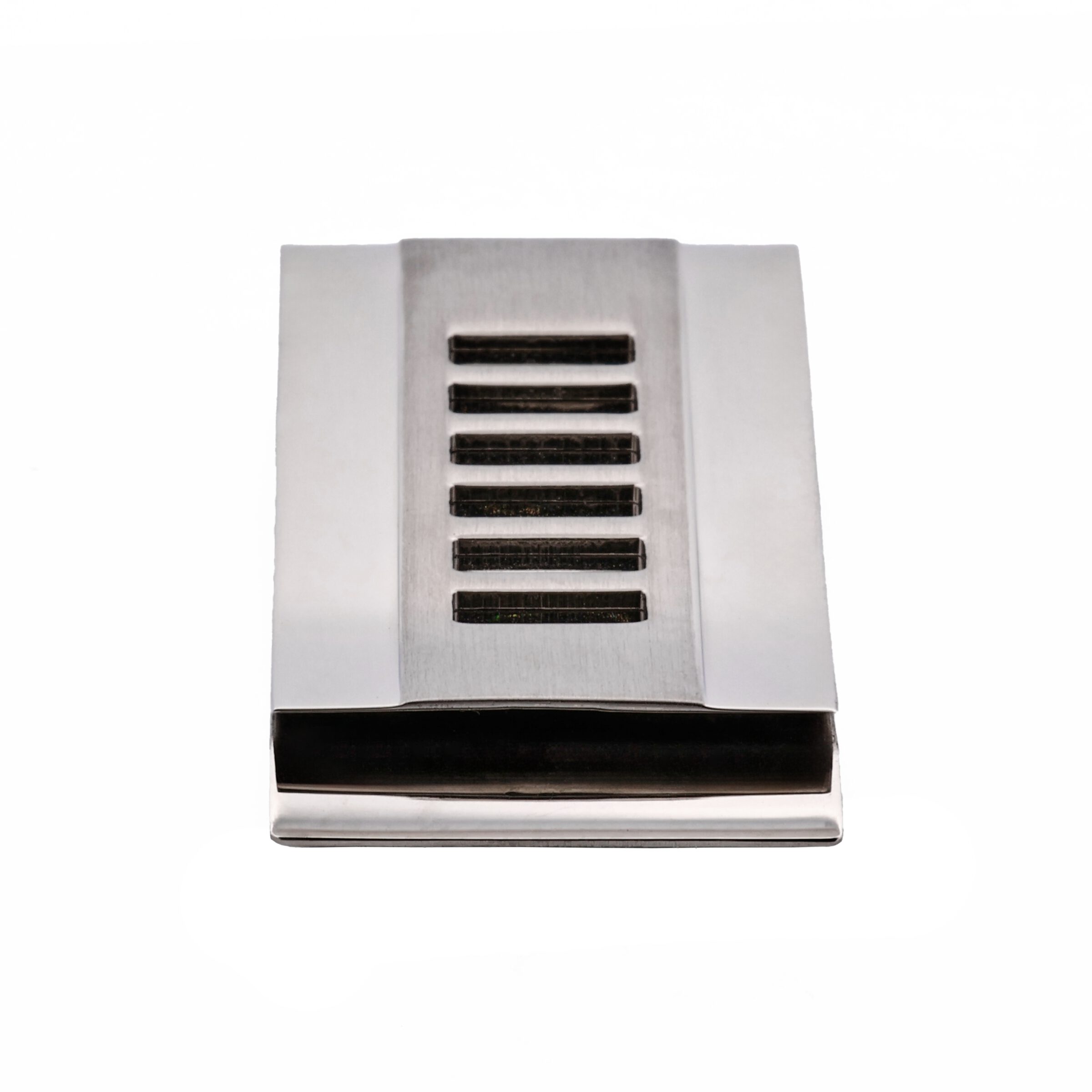 Brushed & Polished Stainless Steel Money Clip