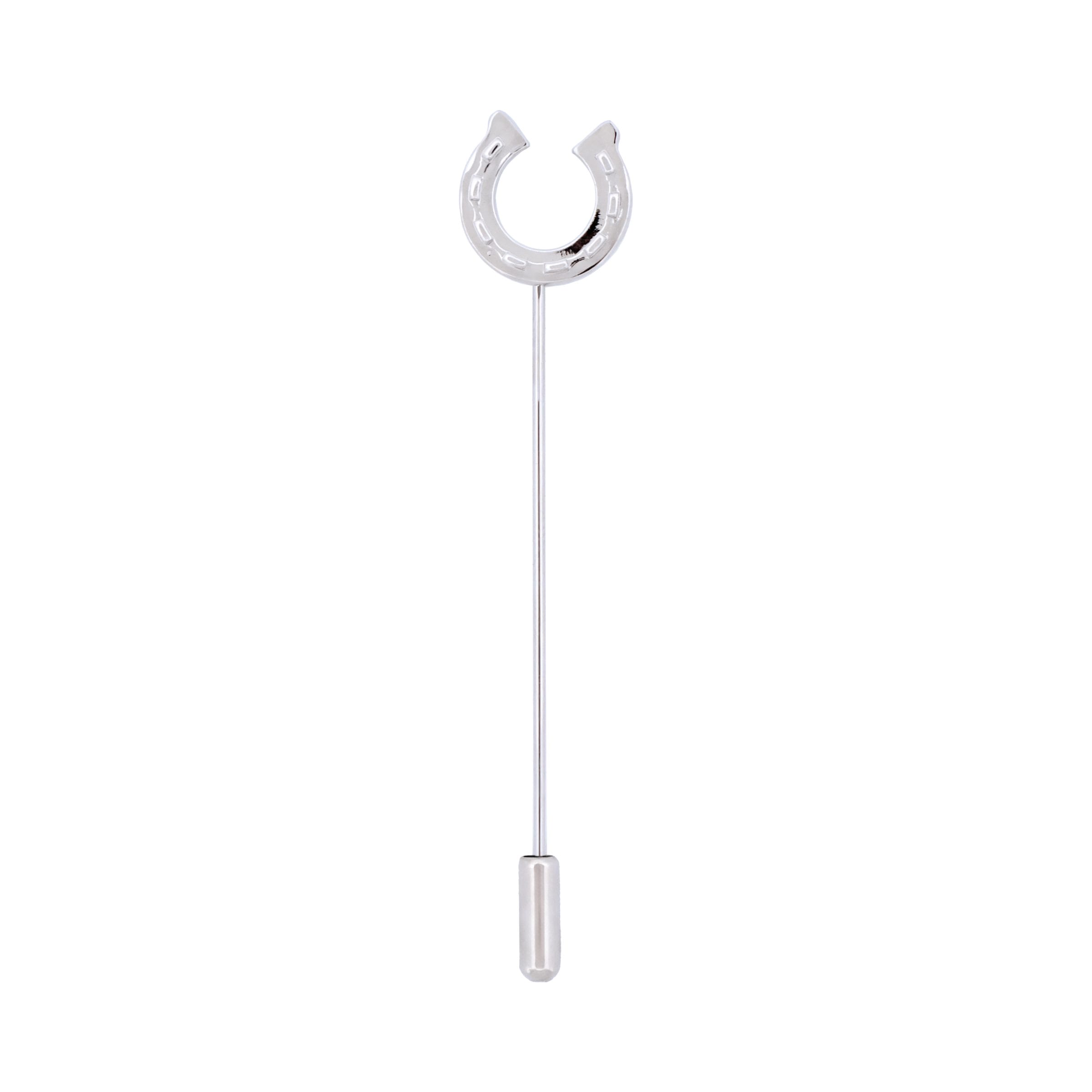 Horse shoe lapel pin