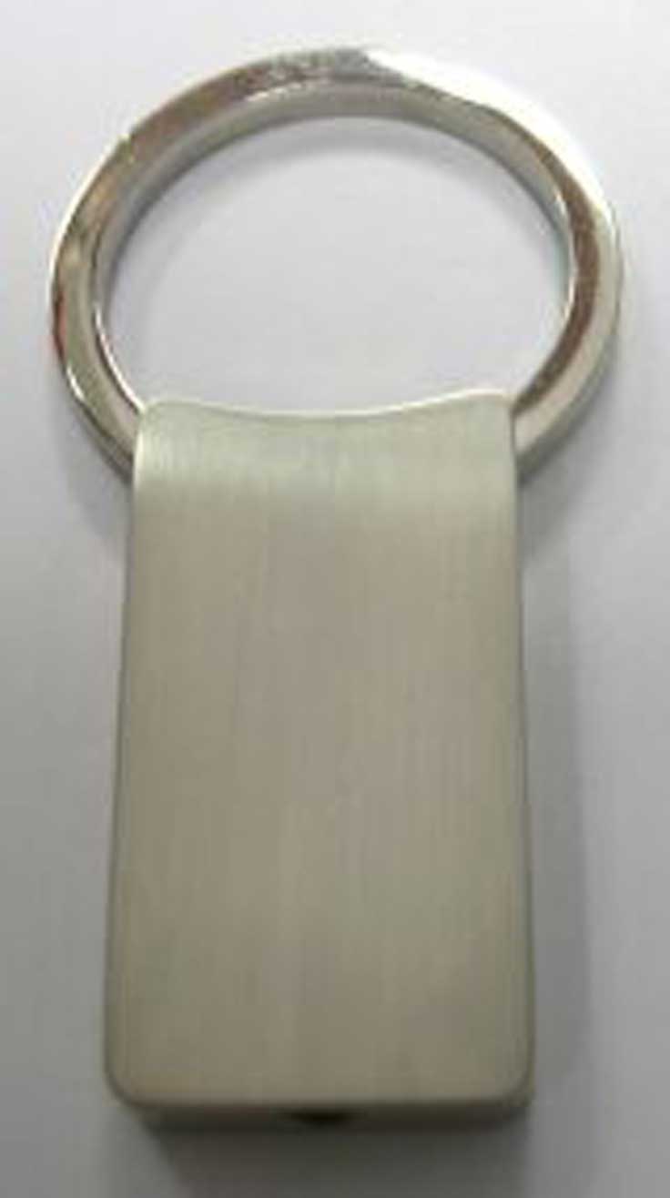 Alloy Plated Keyring