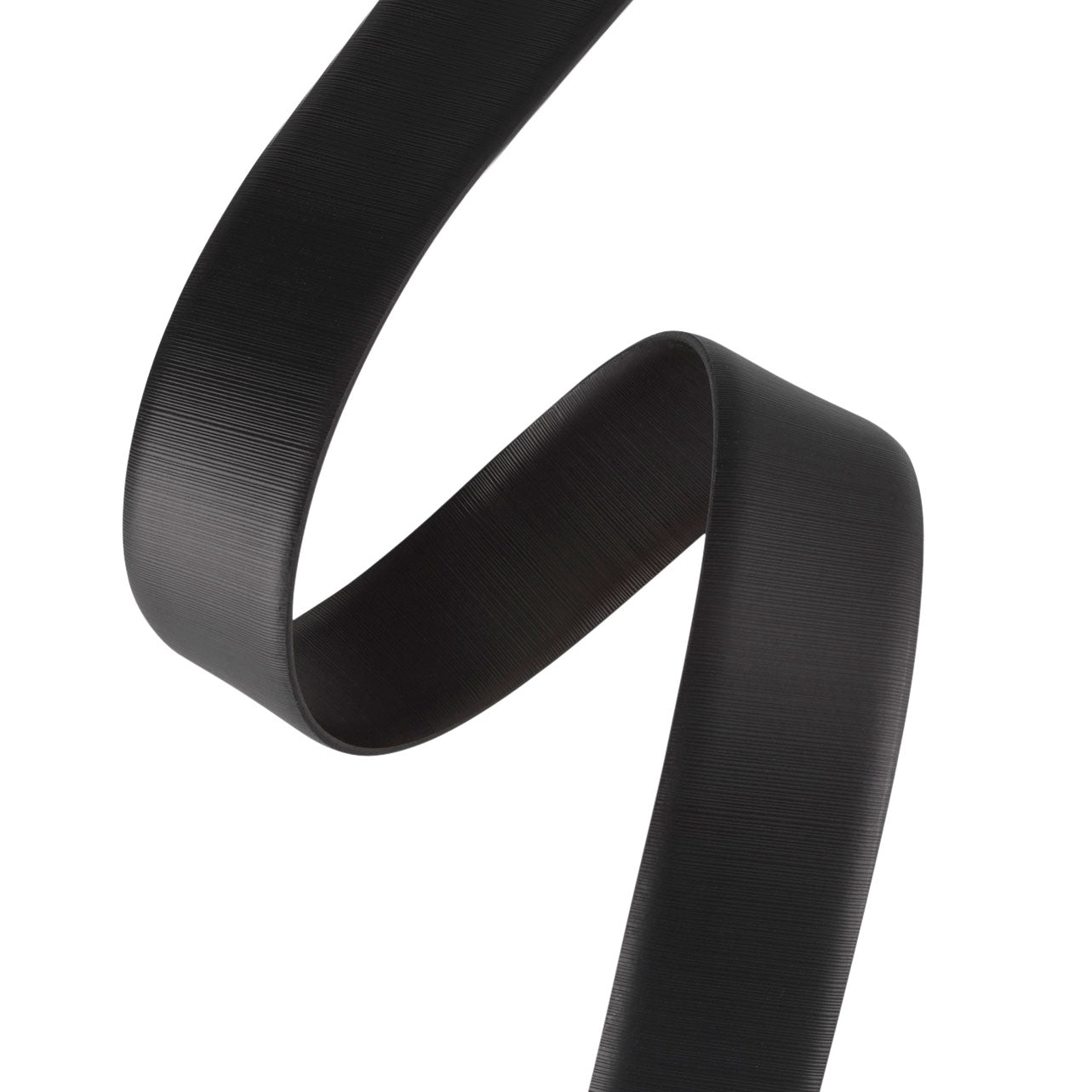 Black Chocolate Leather Belt