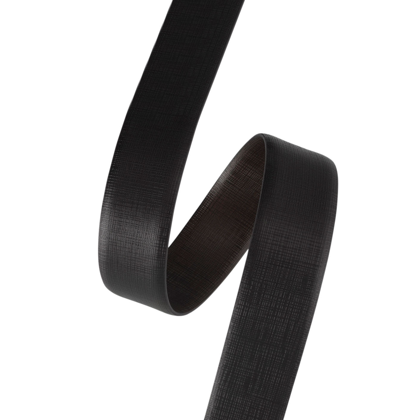 Black Chocolate Leather Belt