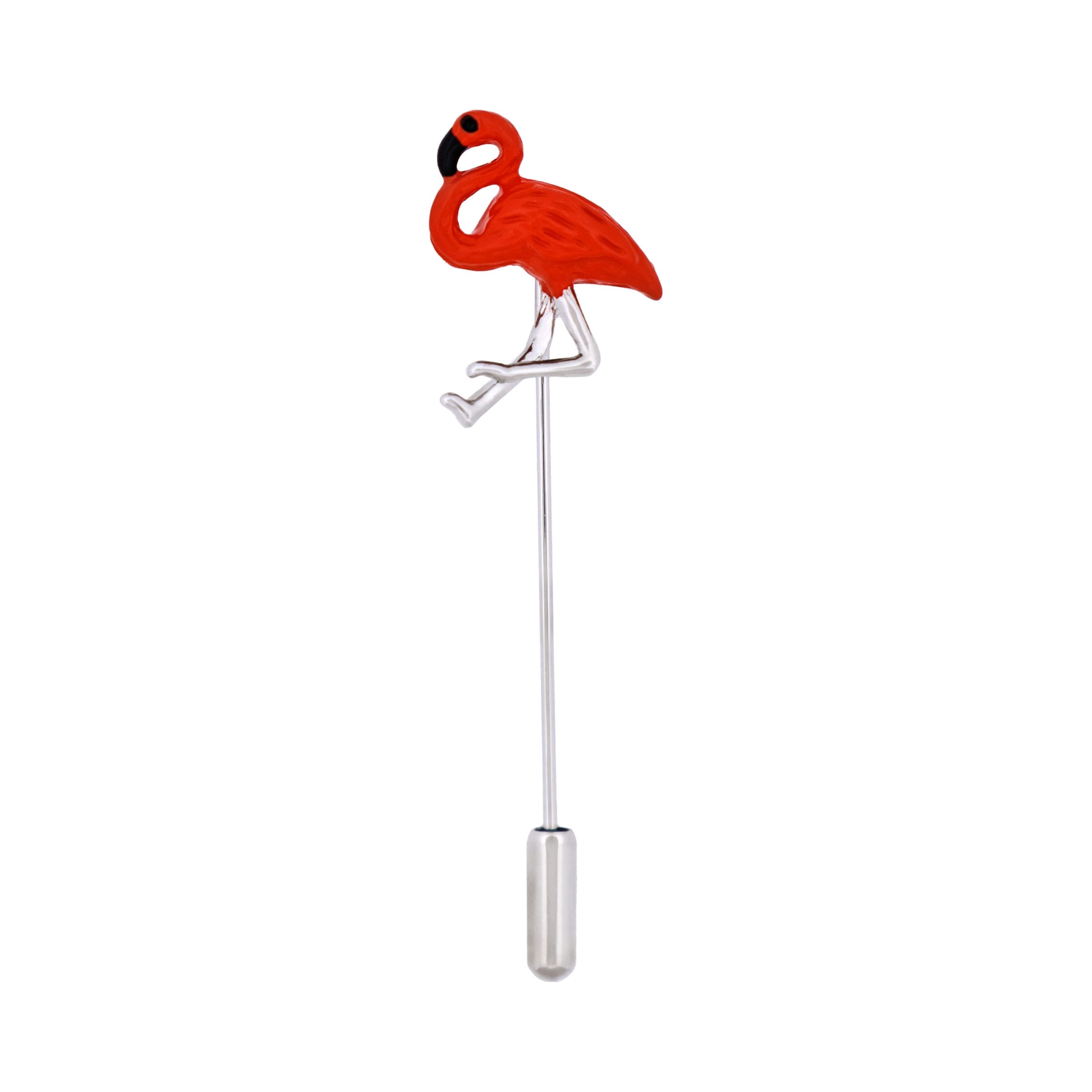 Pink Flamingo Lapel Pin