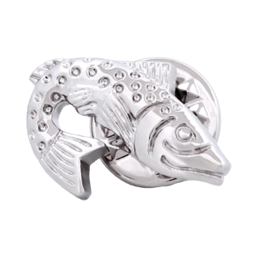 Trout Fish Lapel Pin