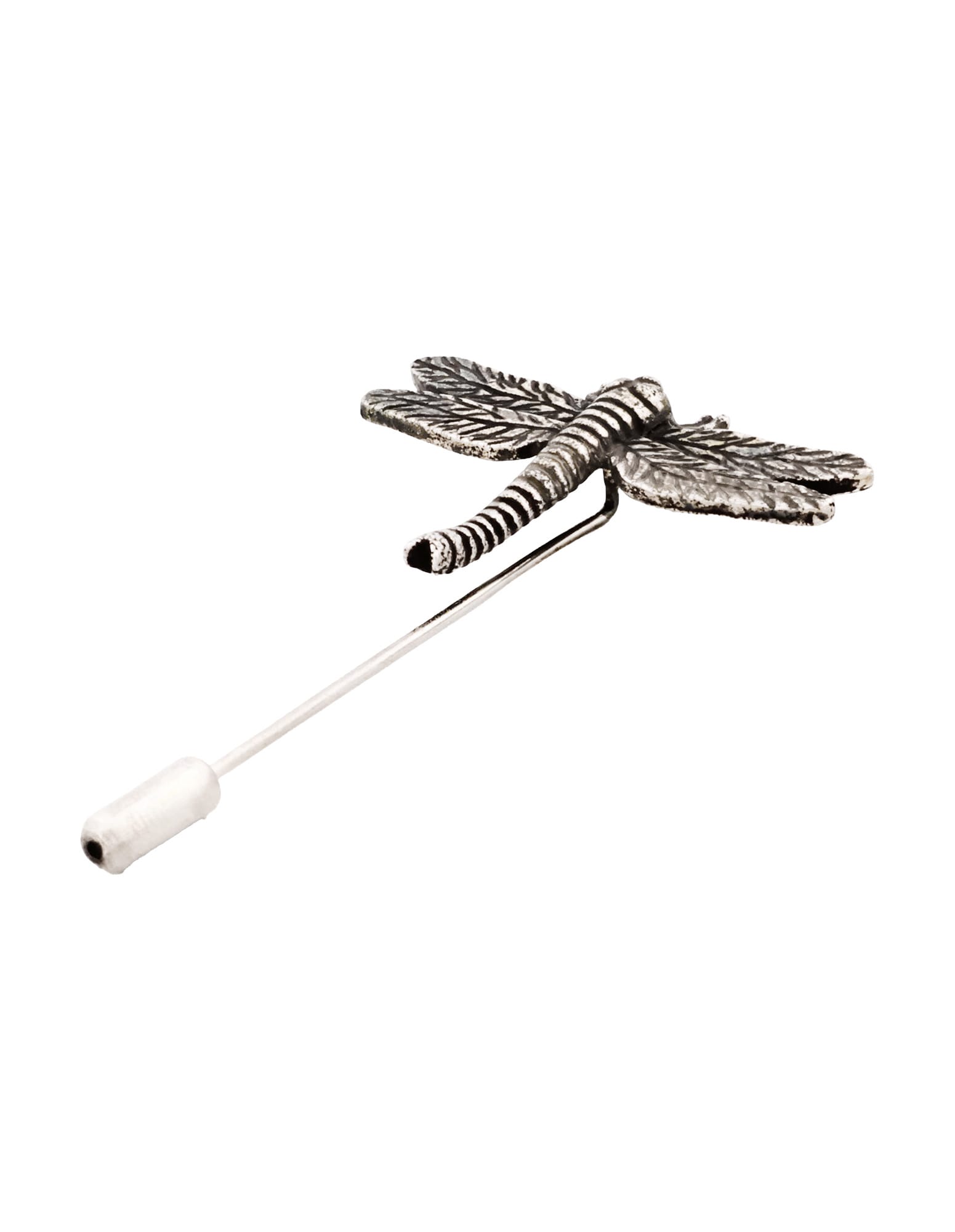 Antique Plated Dragon Fly Lapel Pin