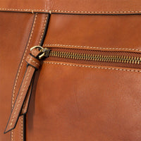 LARGE LEATHER SHOPPER, COLT