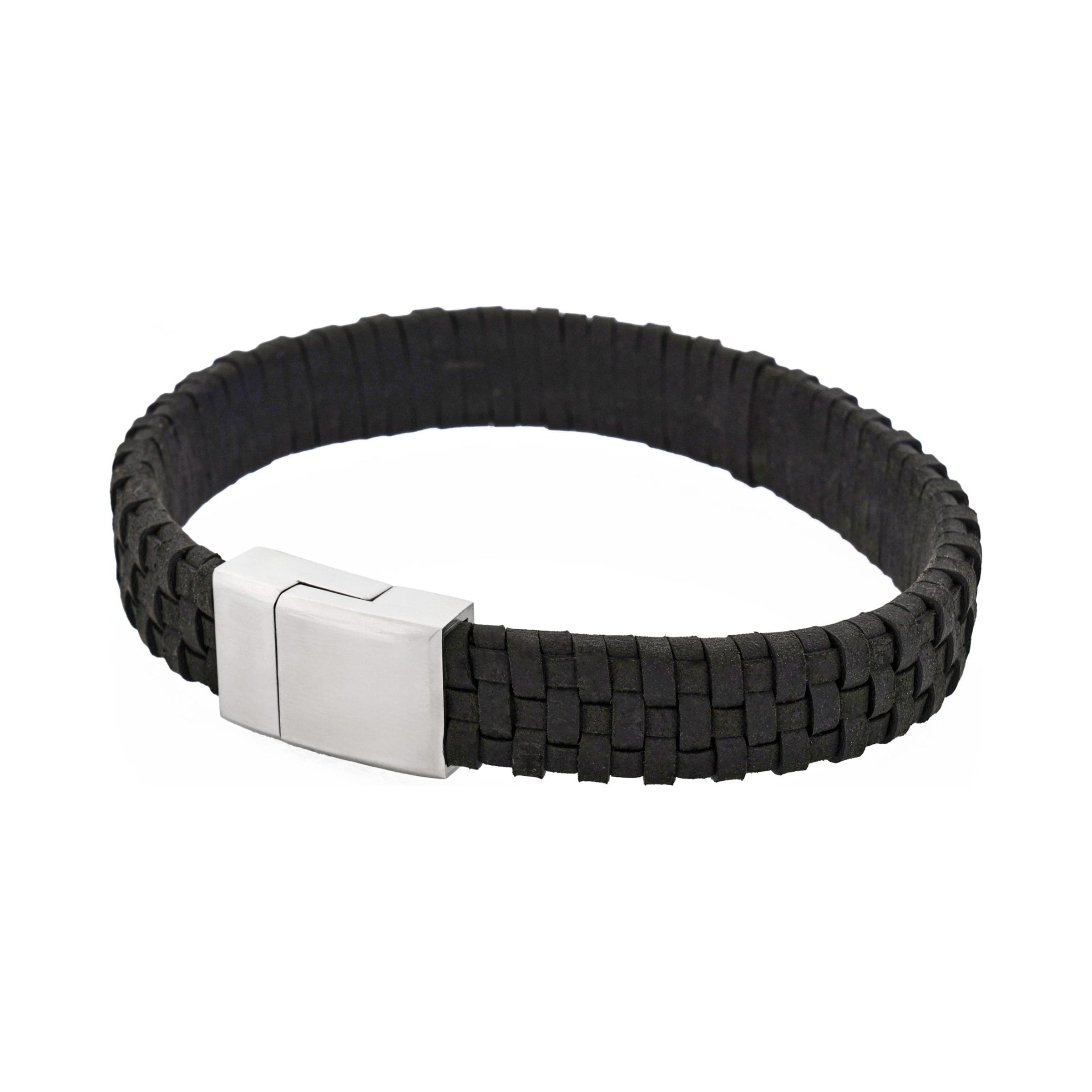 Tuscan Braid Italian Leather Bracelet