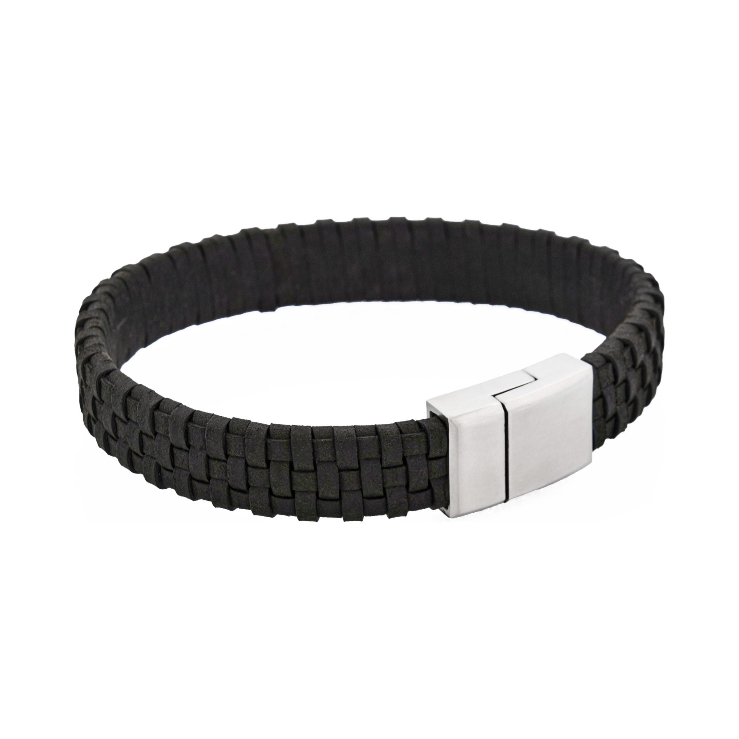 Tuscan Braid Italian Leather Bracelet
