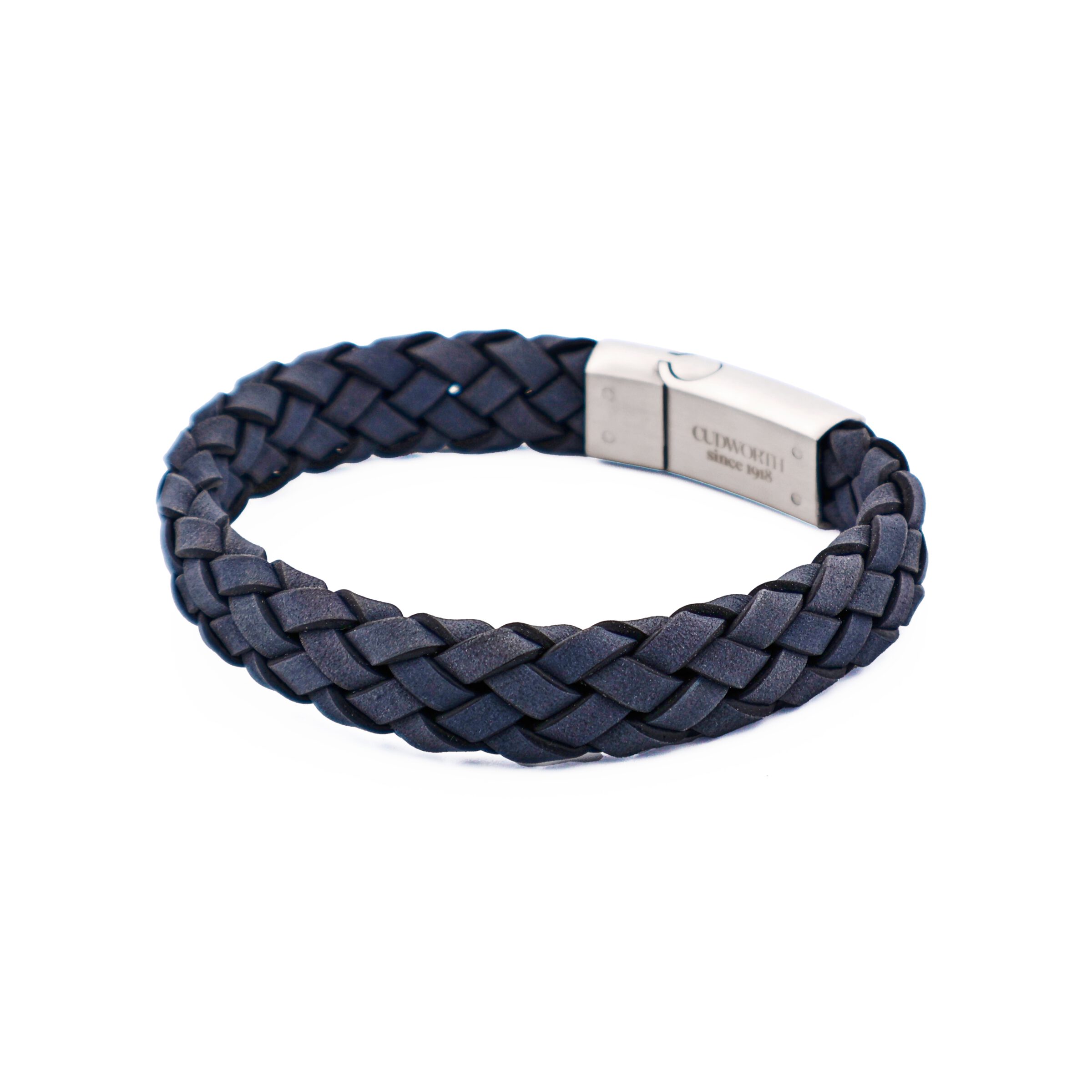 Grey Leather Bracelet