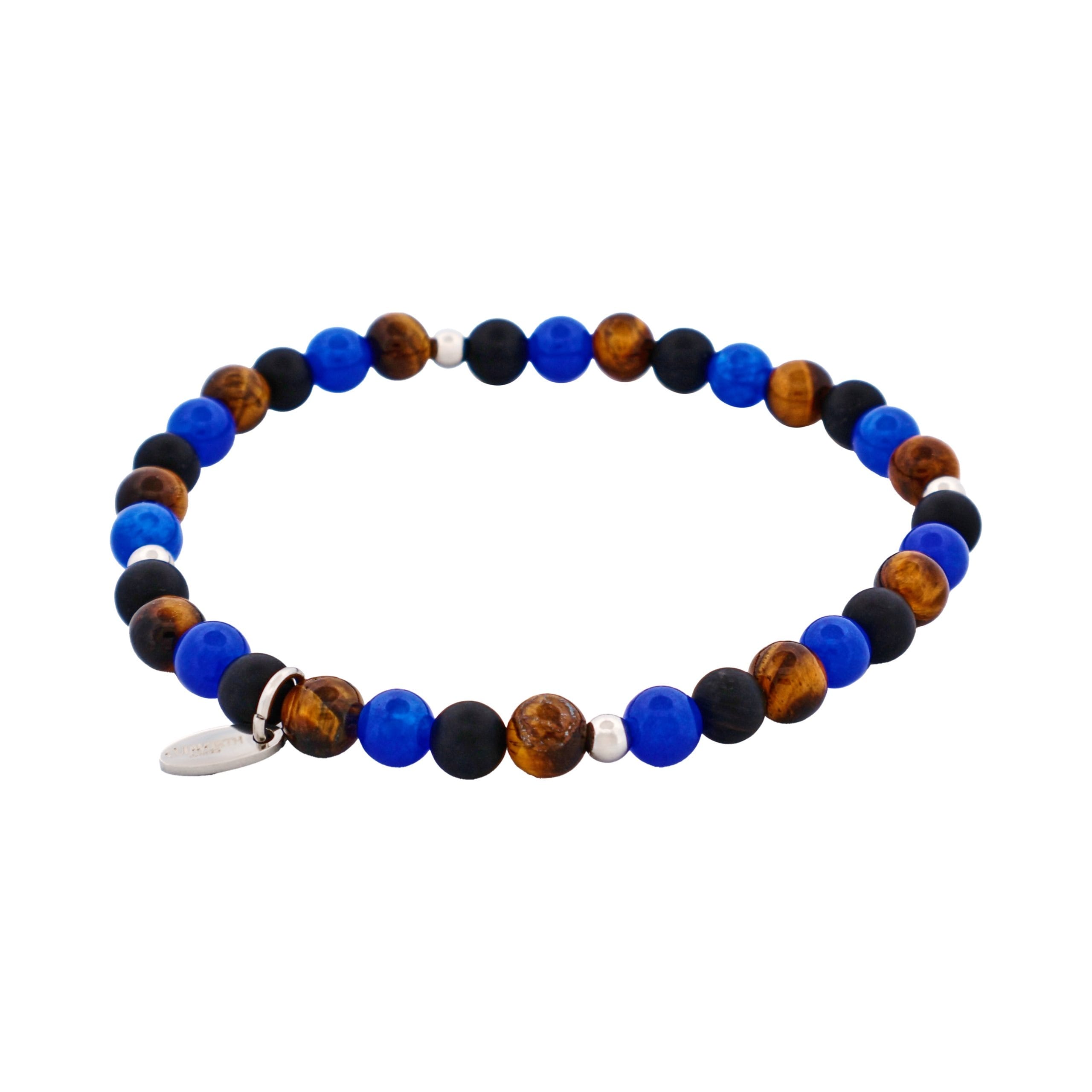 Multi Stone Beaded Bracelet