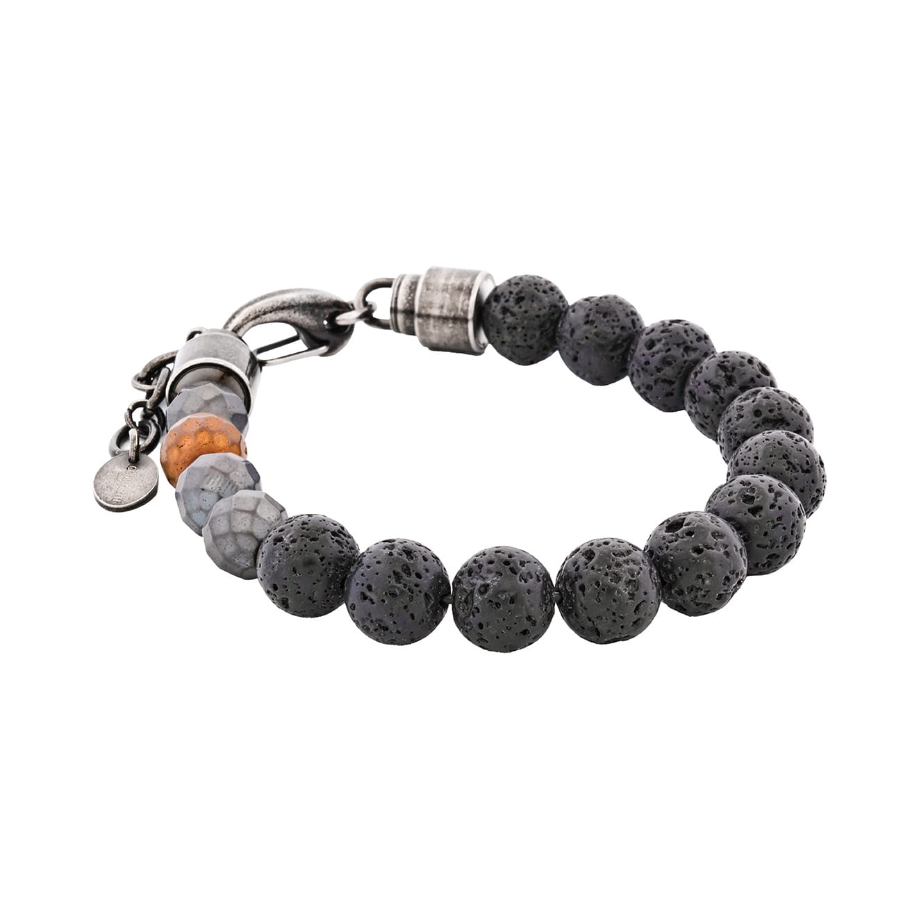 Antique Lava Beaded Bracelet