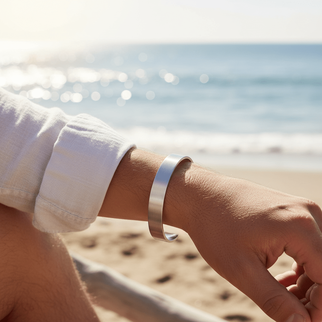 Brushed Stainless Steel Cuff/Bangle