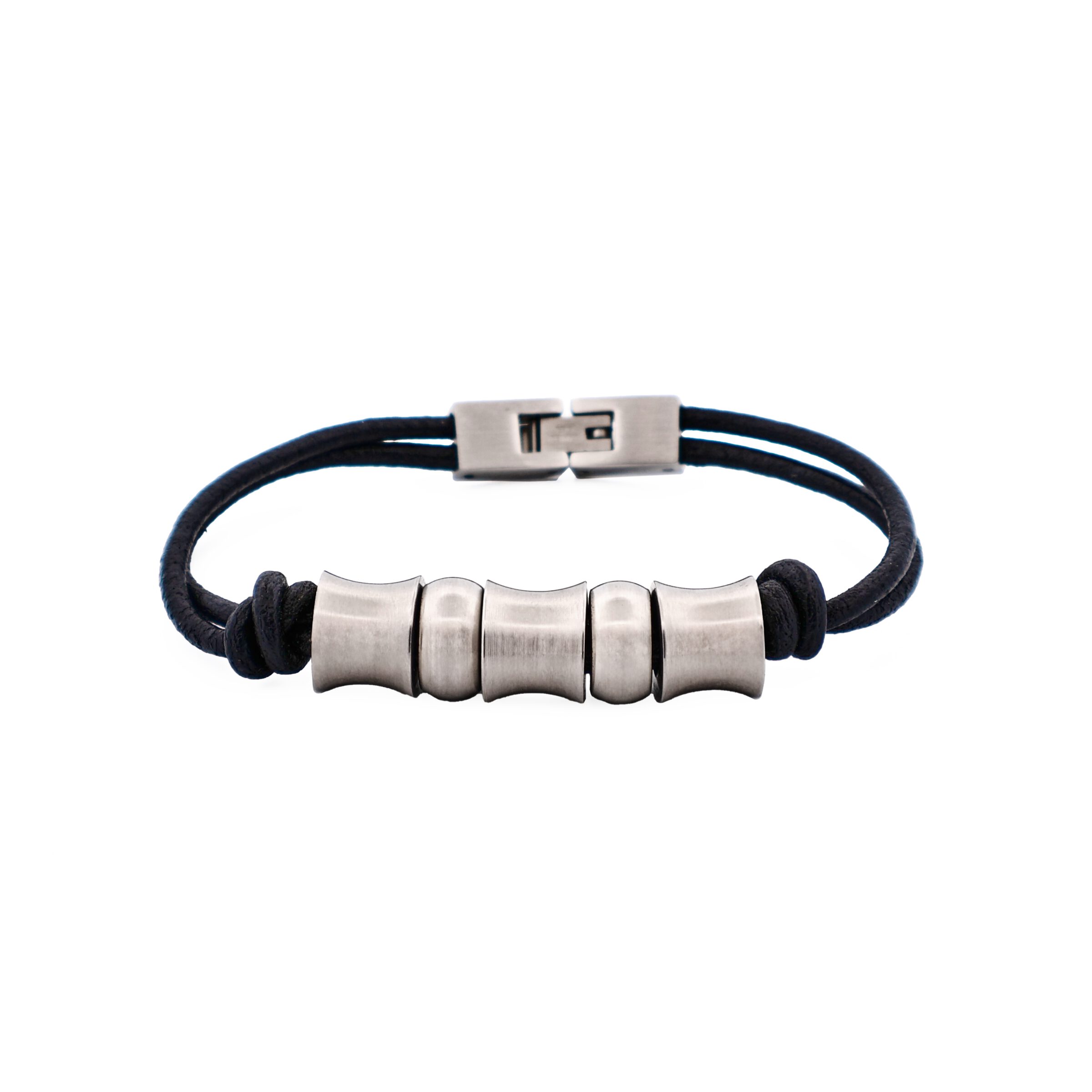 Stainless Steel Beaded Bracelet