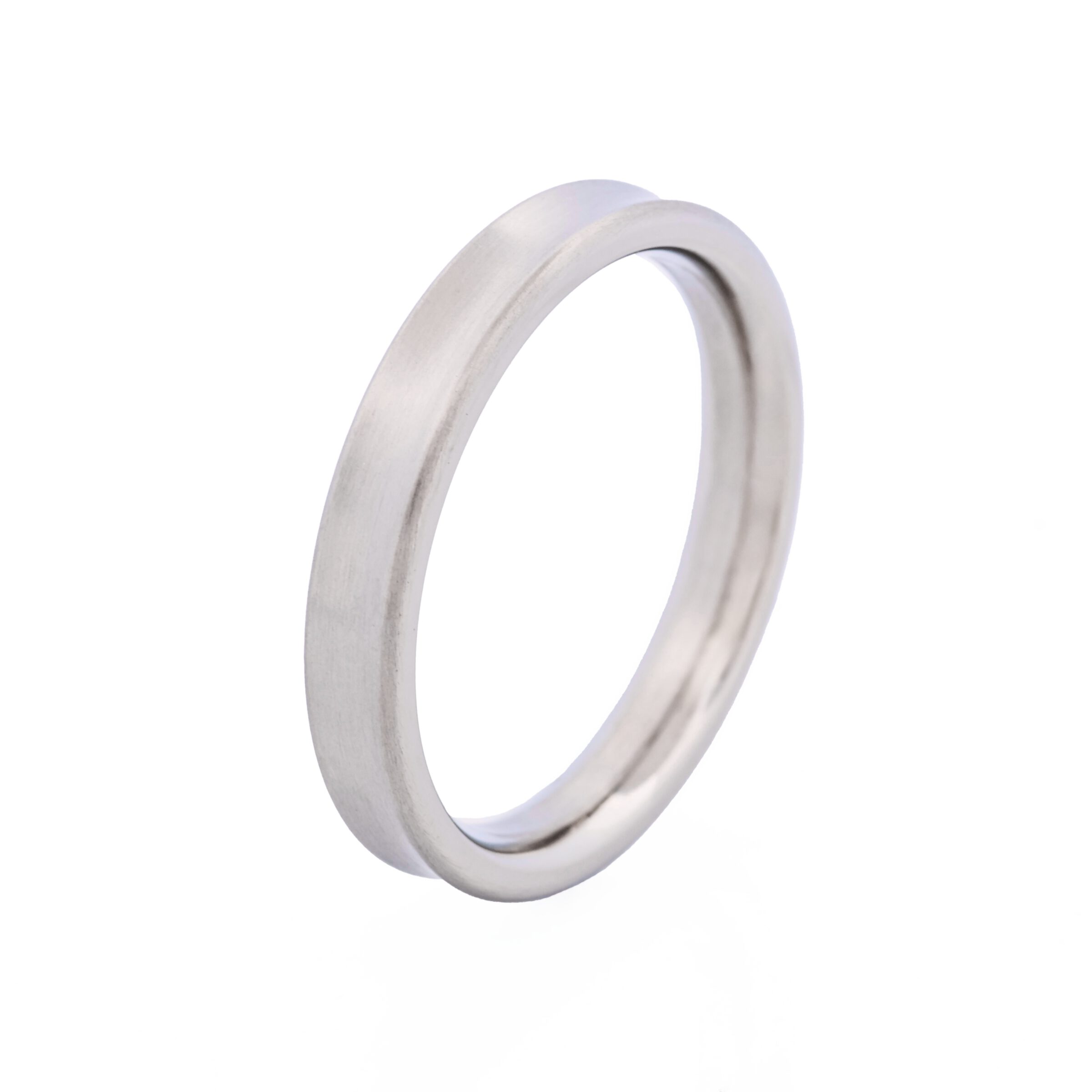 Polished Thin Stainless Steel Ring