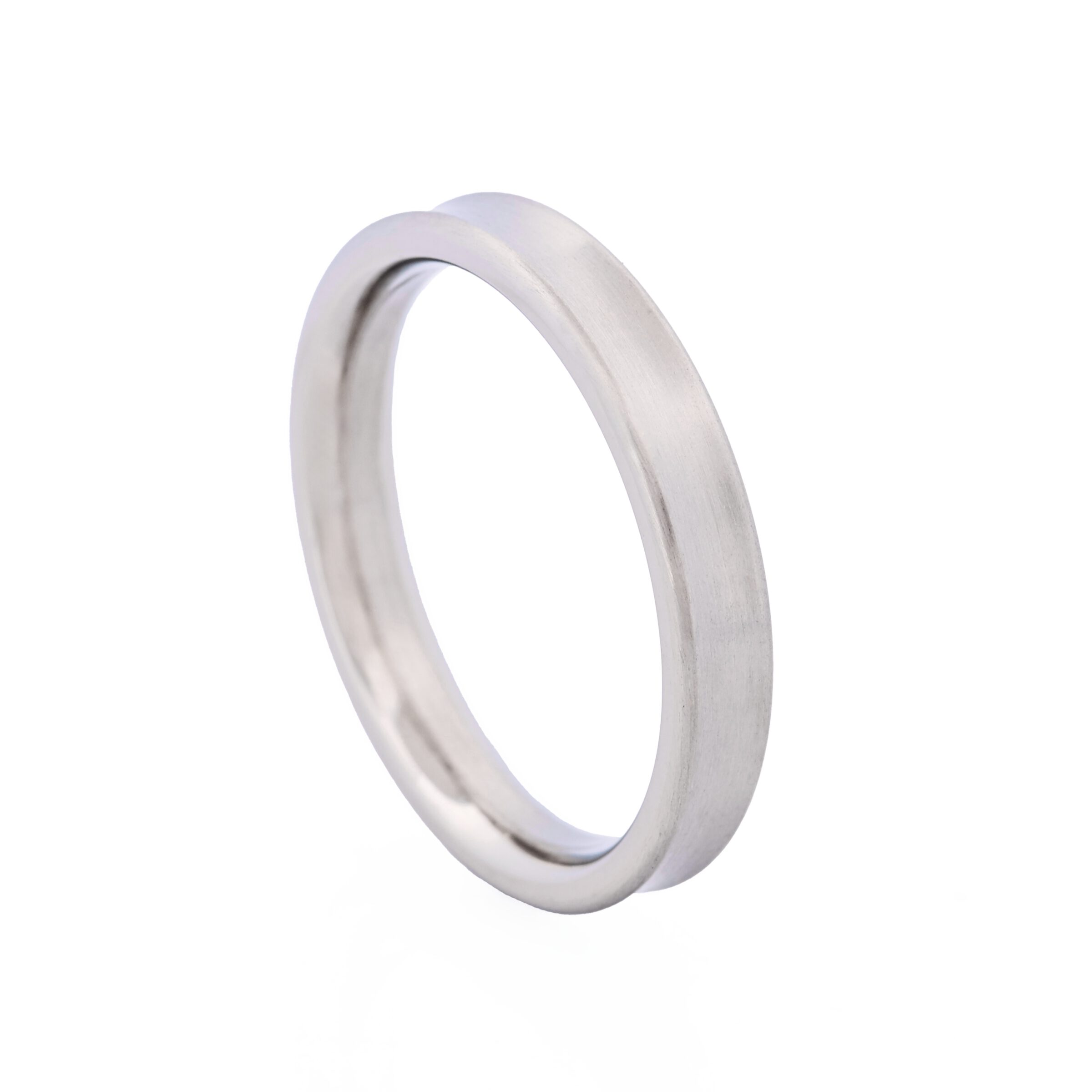 Polished Thin Stainless Steel Ring