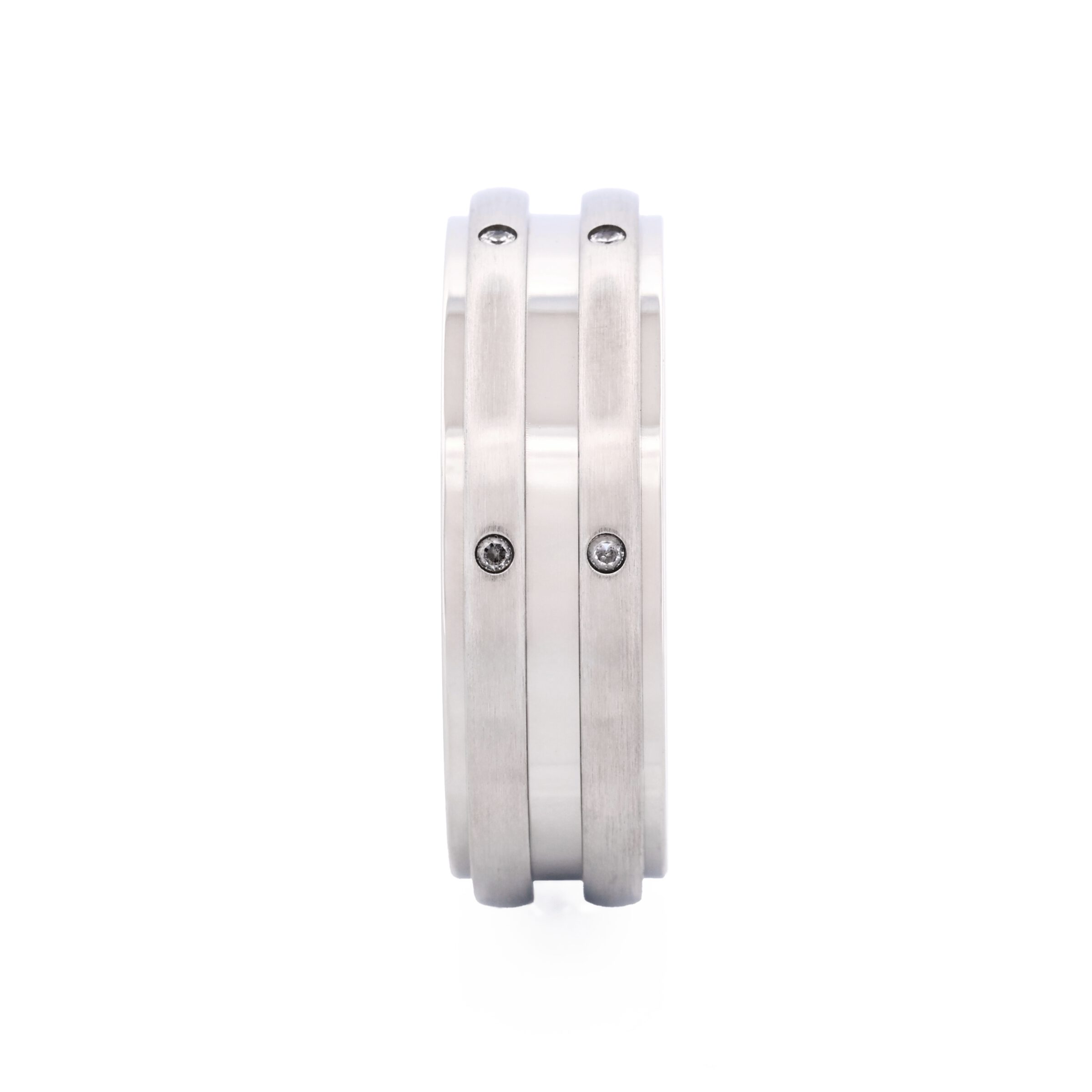 Stainless Steel Ring & Cubic Zirconia Ring