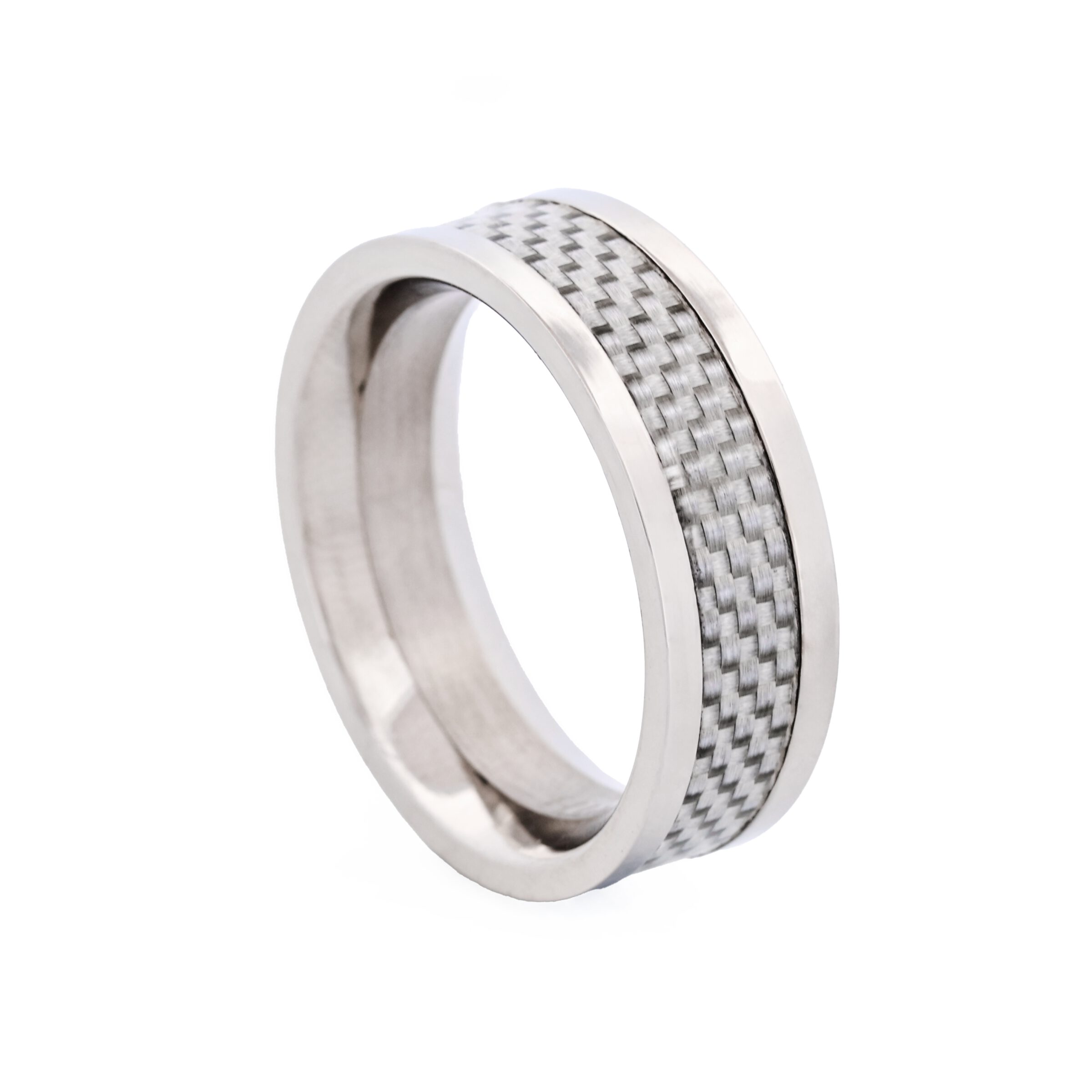 Stainless Steel Ring with Fibreglass Centre