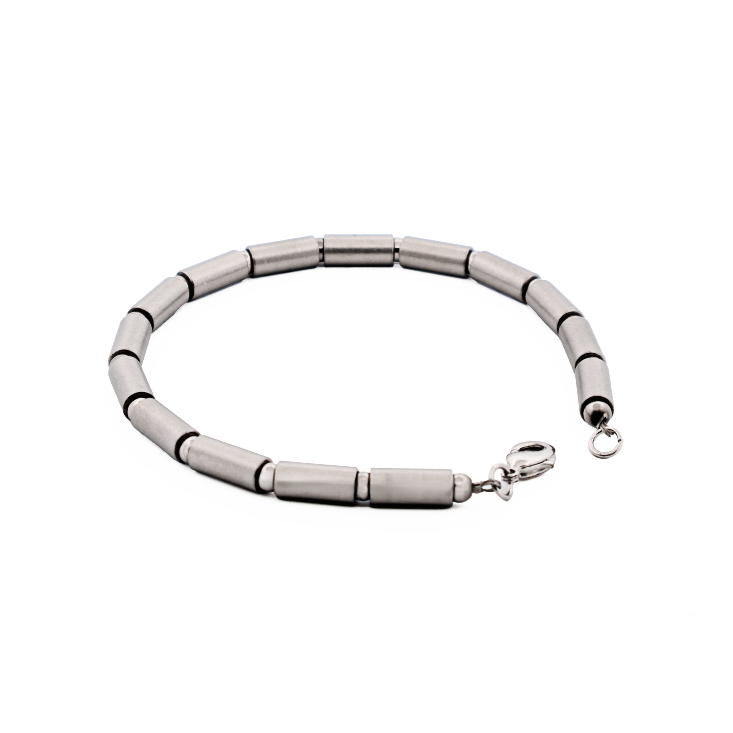Stainless Steel Tube Link Bracelet