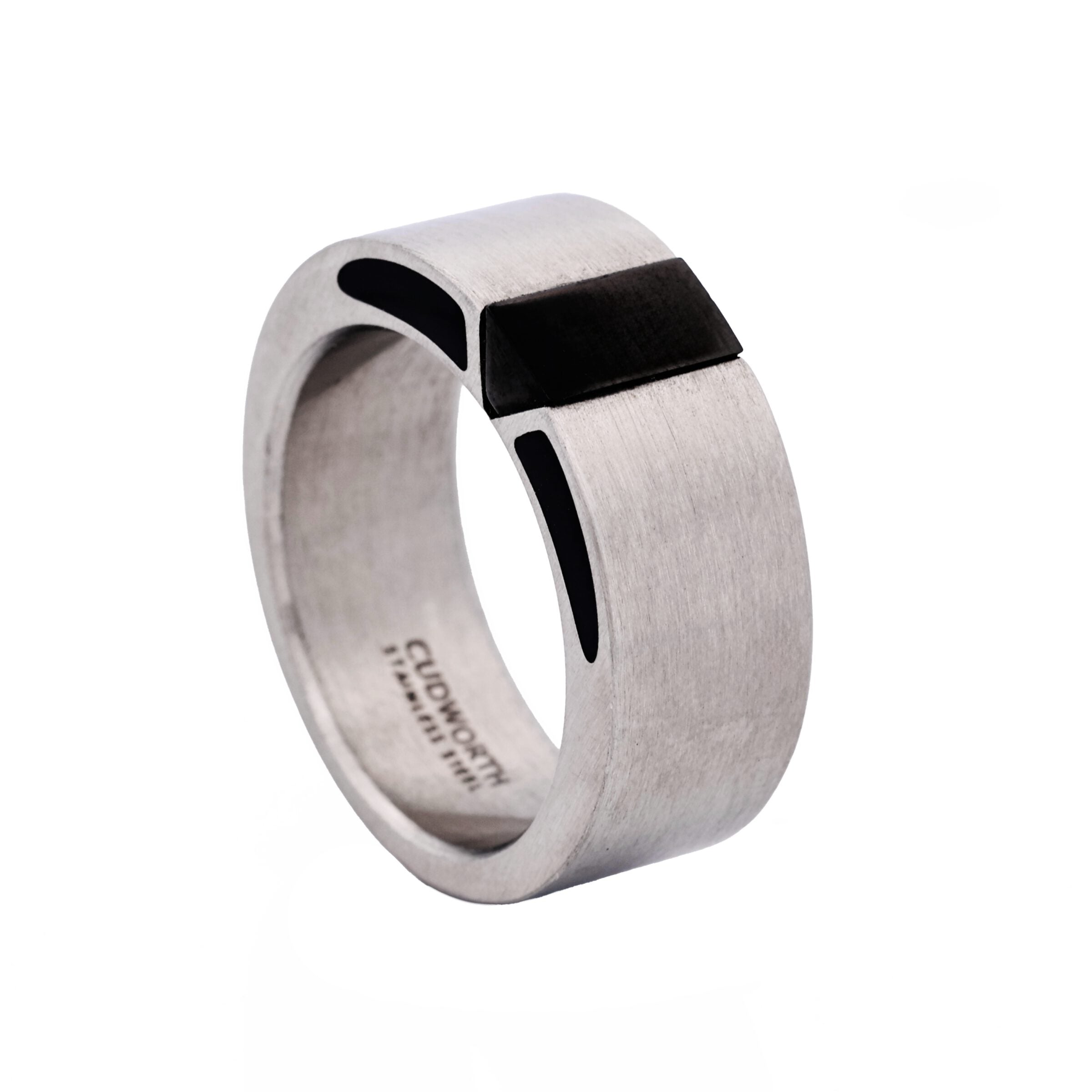 Stainless Steel Ion Plated Black Ring