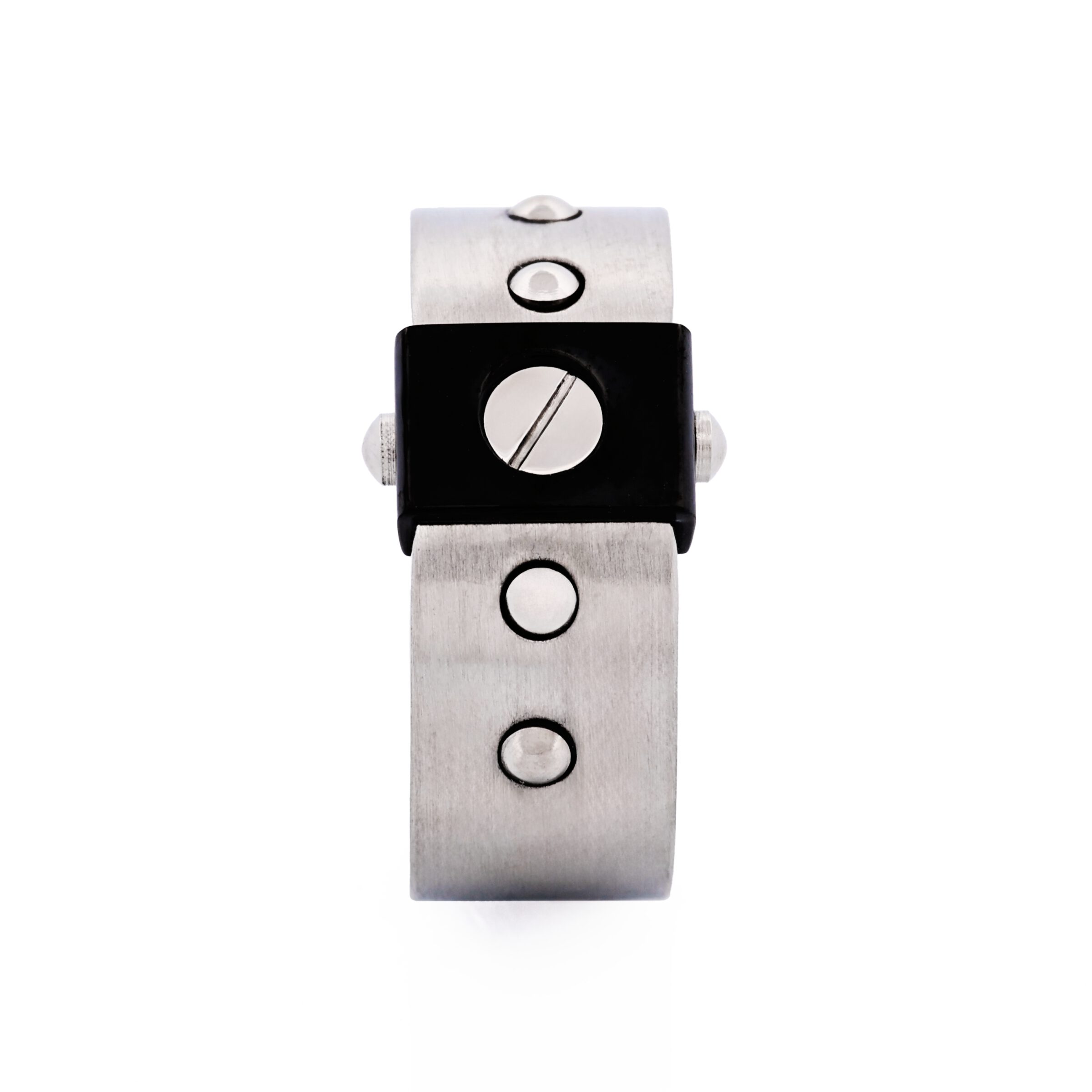 Stainless Steel/Ion Plated Black Ring