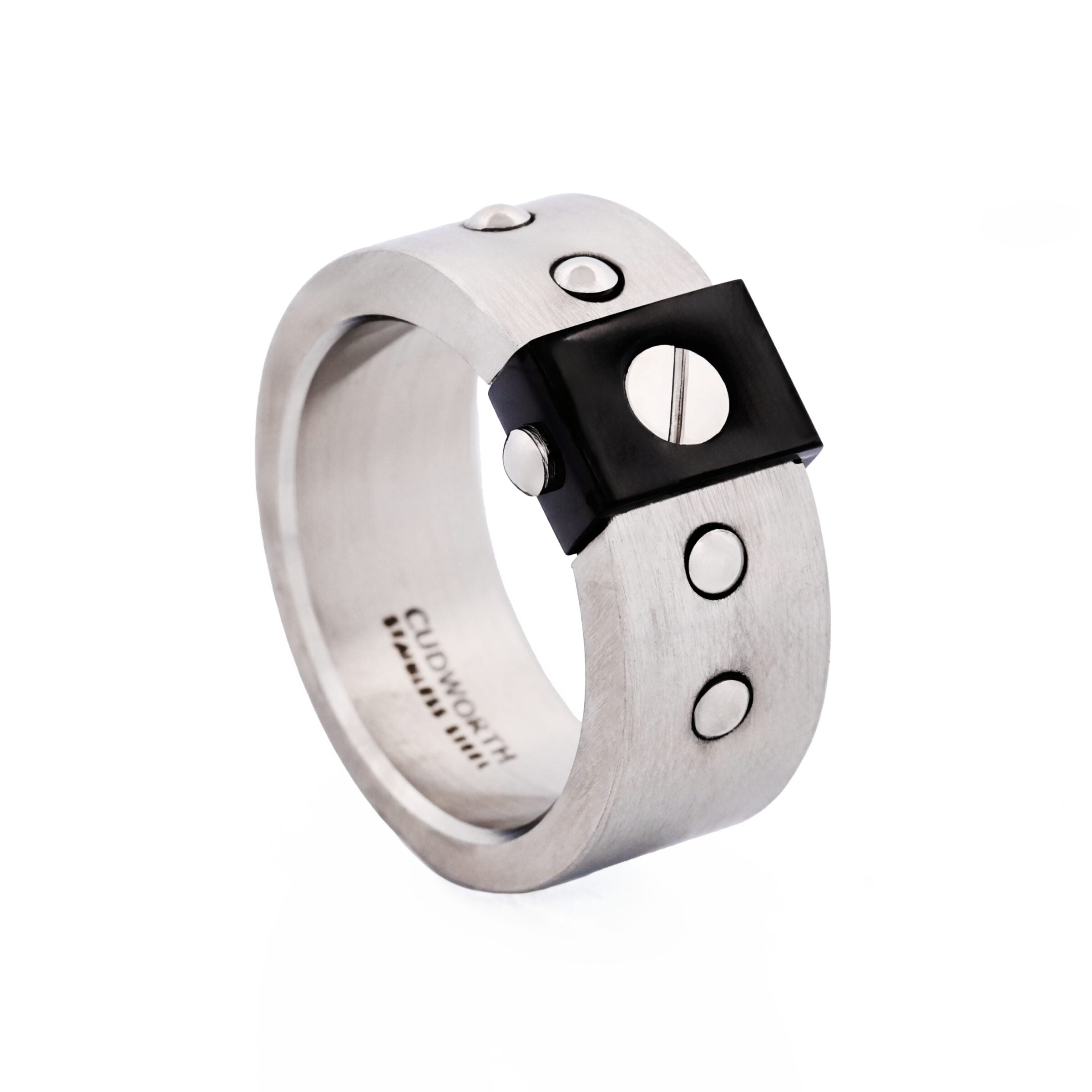 Stainless Steel/Ion Plated Black Ring