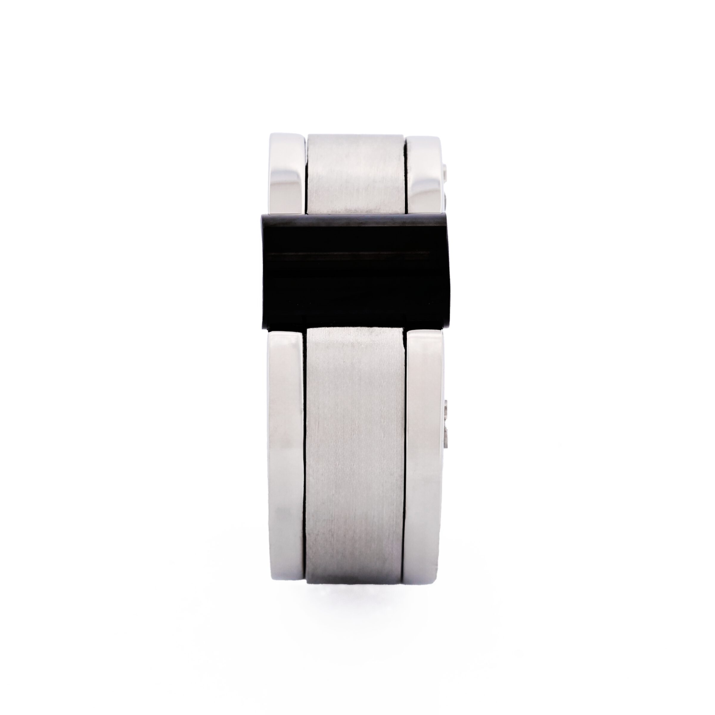 Stainless Steel/Ion Plated Black Ring